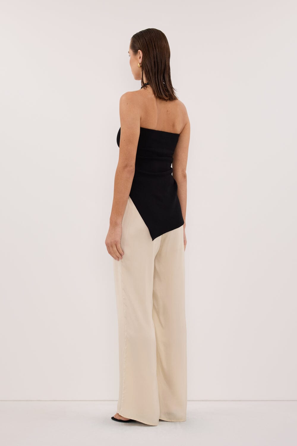 PIPPA STRAW SILK PANT Clothing DISSH Boutiques 
