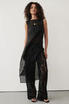 WILMA BLACK LACE PANT