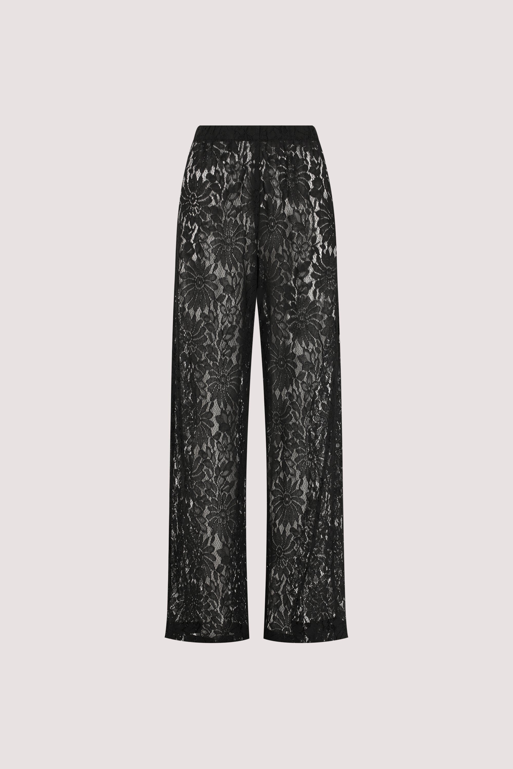 WILMA BLACK LACE PANT Clothing DISSH Boutiques 