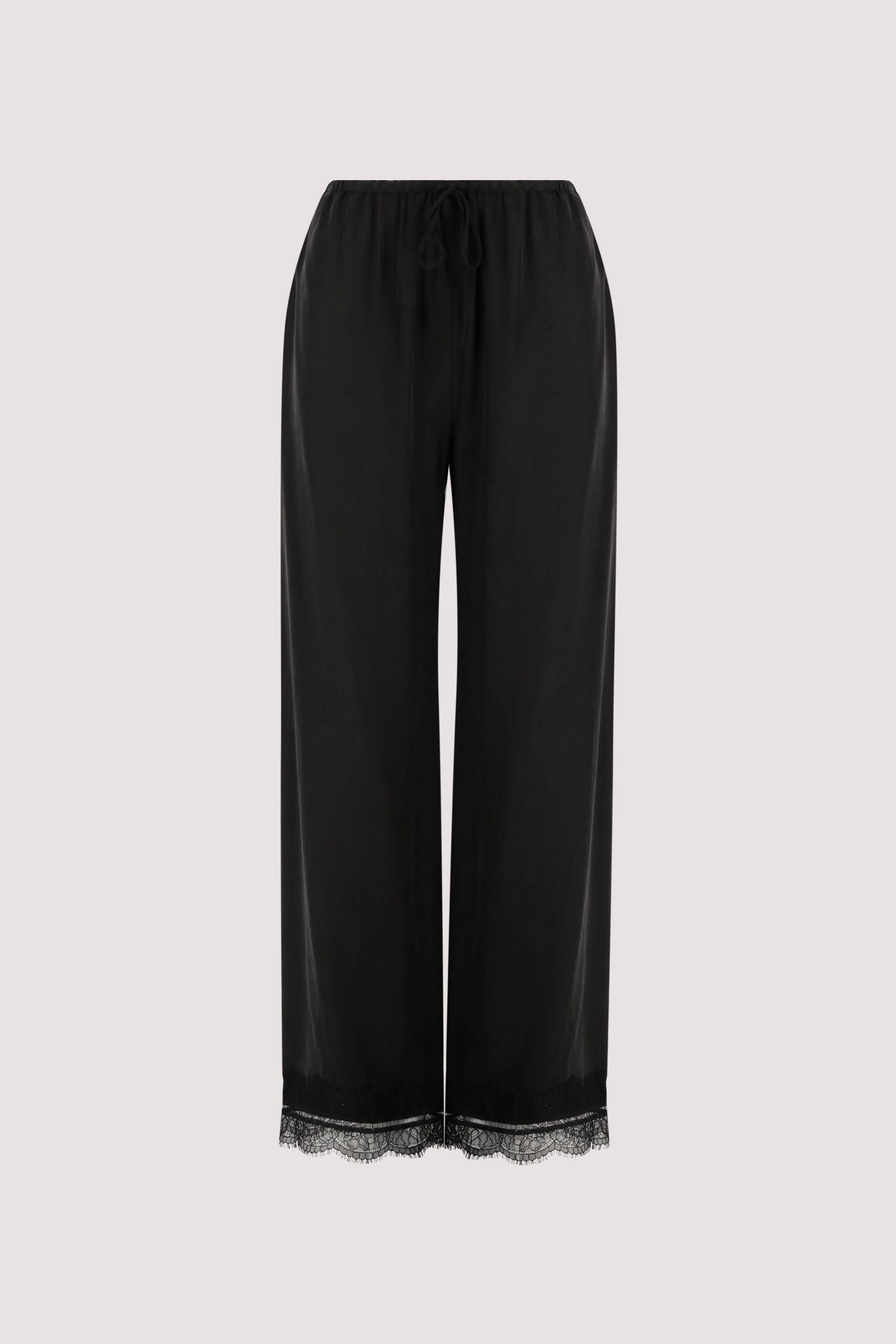 ANDREA BLACK CUPRO LACE PANT Clothing DISSH Boutiques 
