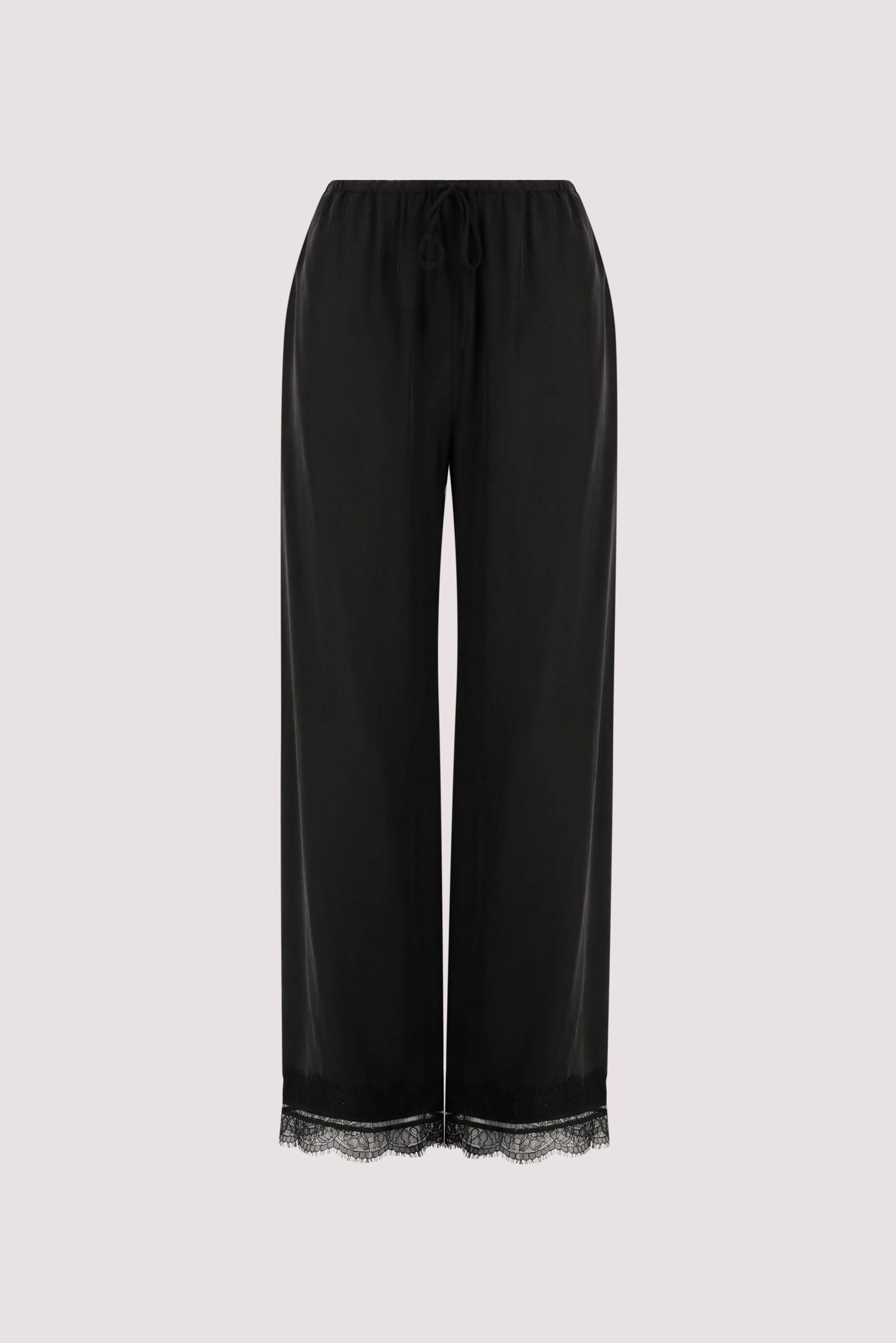 ANDREA BLACK CUPRO LACE PANT Clothing DISSH Boutiques 
