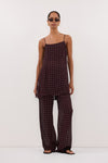 VANESSA BITTER CHOC SPOT PANT