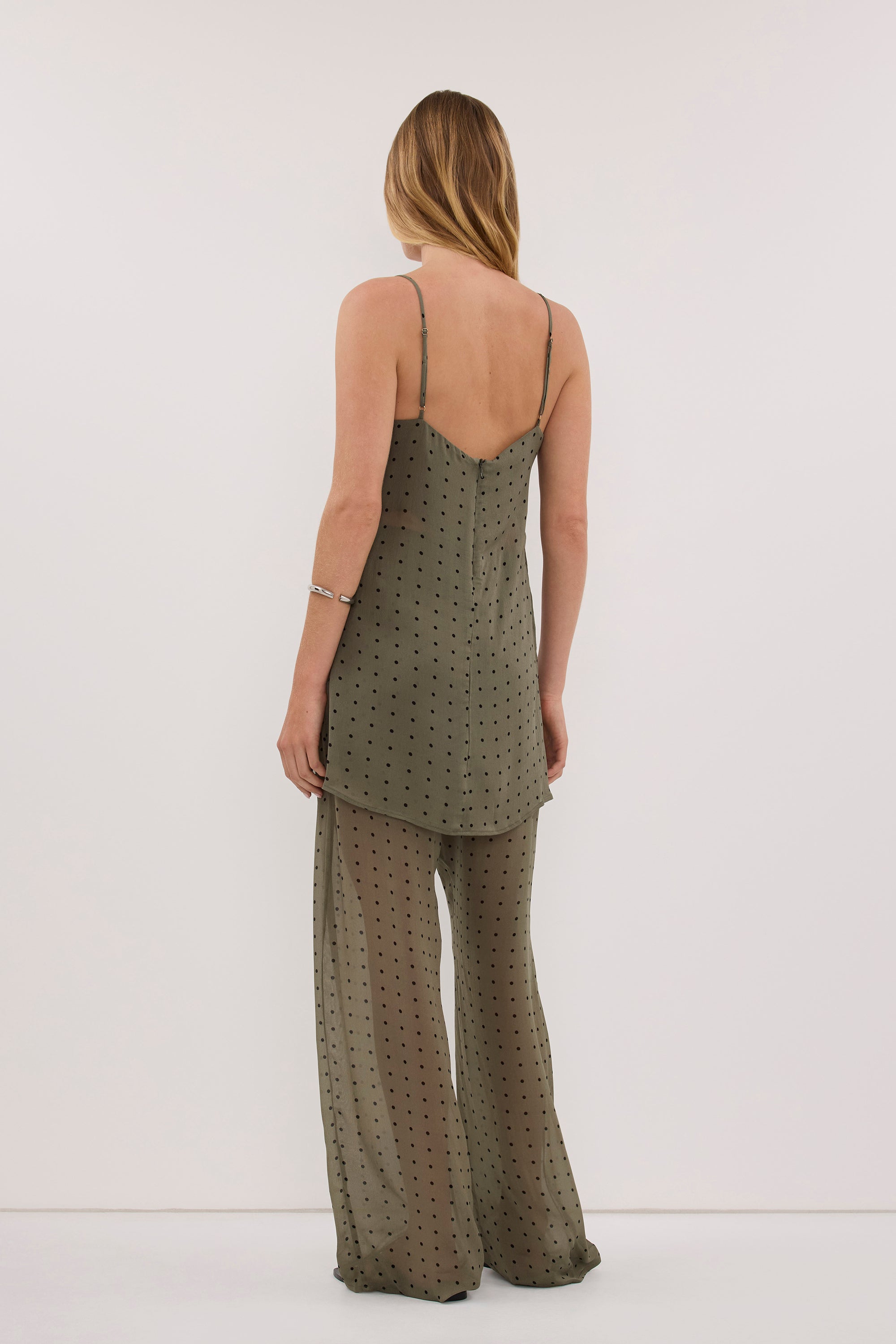 VANESSA KHAKI SPOT PANT
