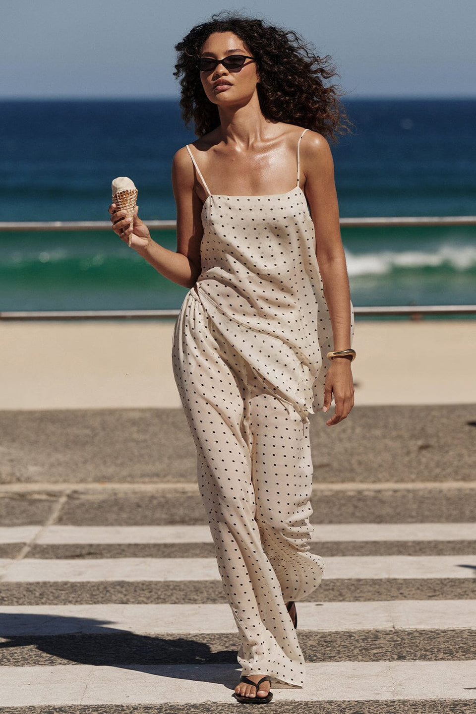 VANESSA SANDSTONE SPOT PANT - PRE ORDER Clothing DISSH Boutiques 