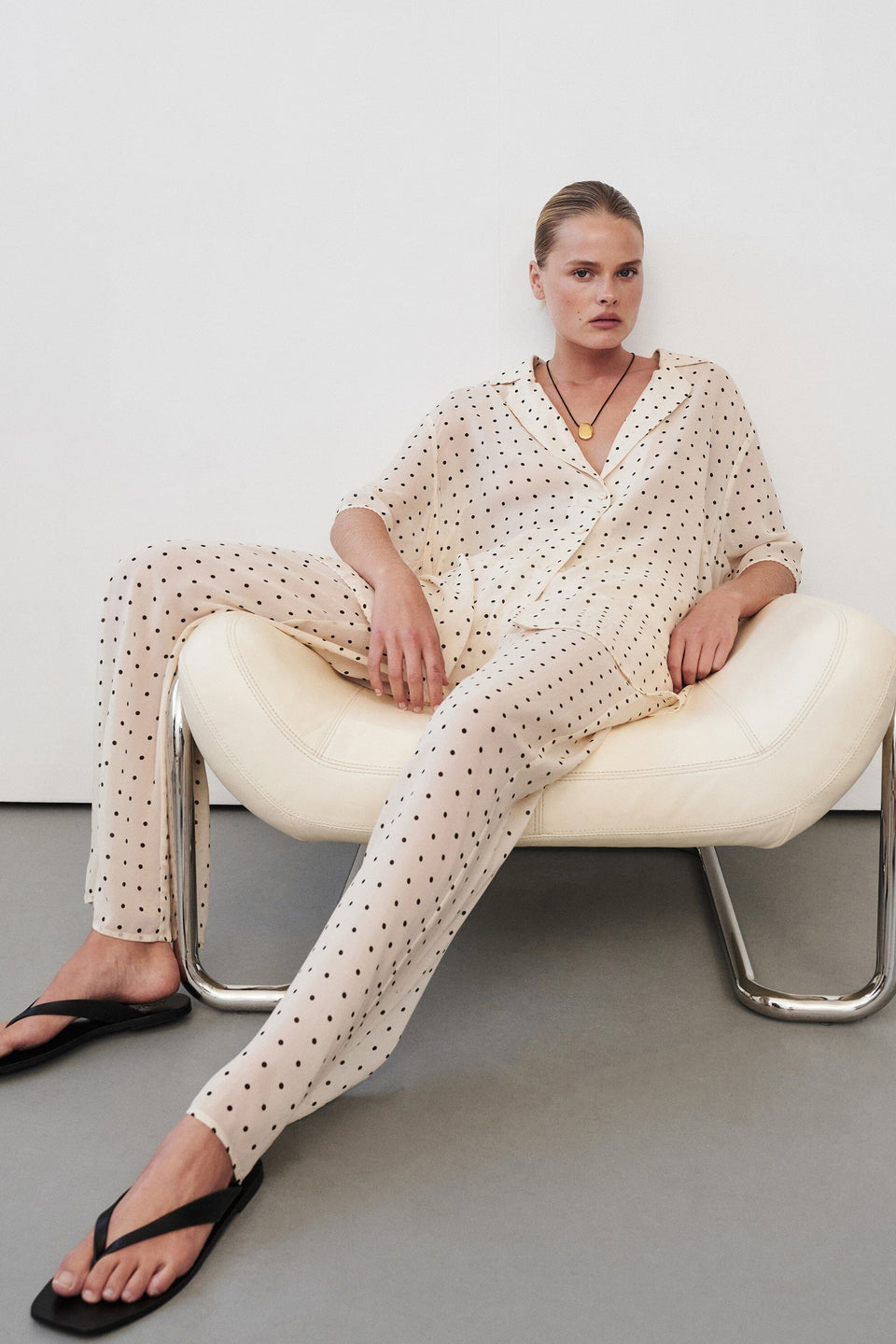 VANESSA SANDSTONE SPOT PANT Clothing DISSH Boutiques 