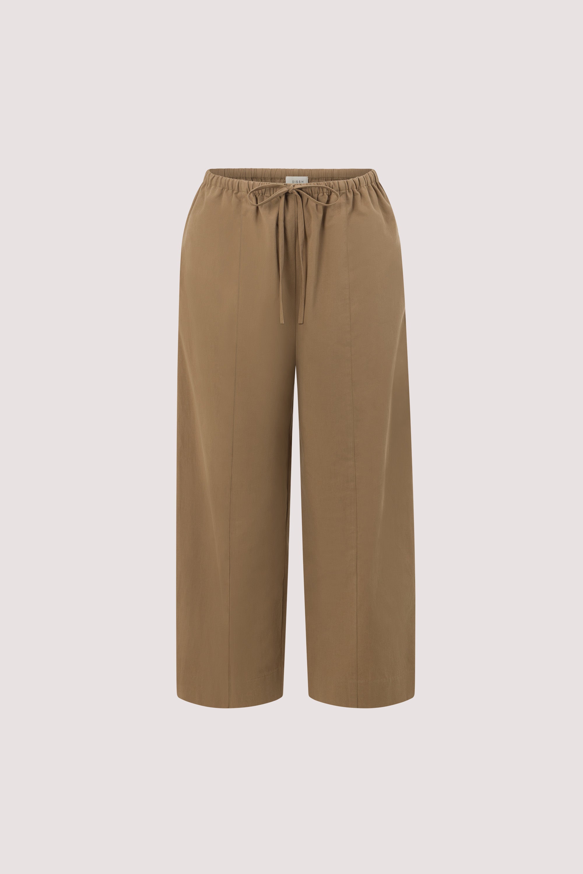 SCOUT WHEAT COTTON BARREL LEG PANT