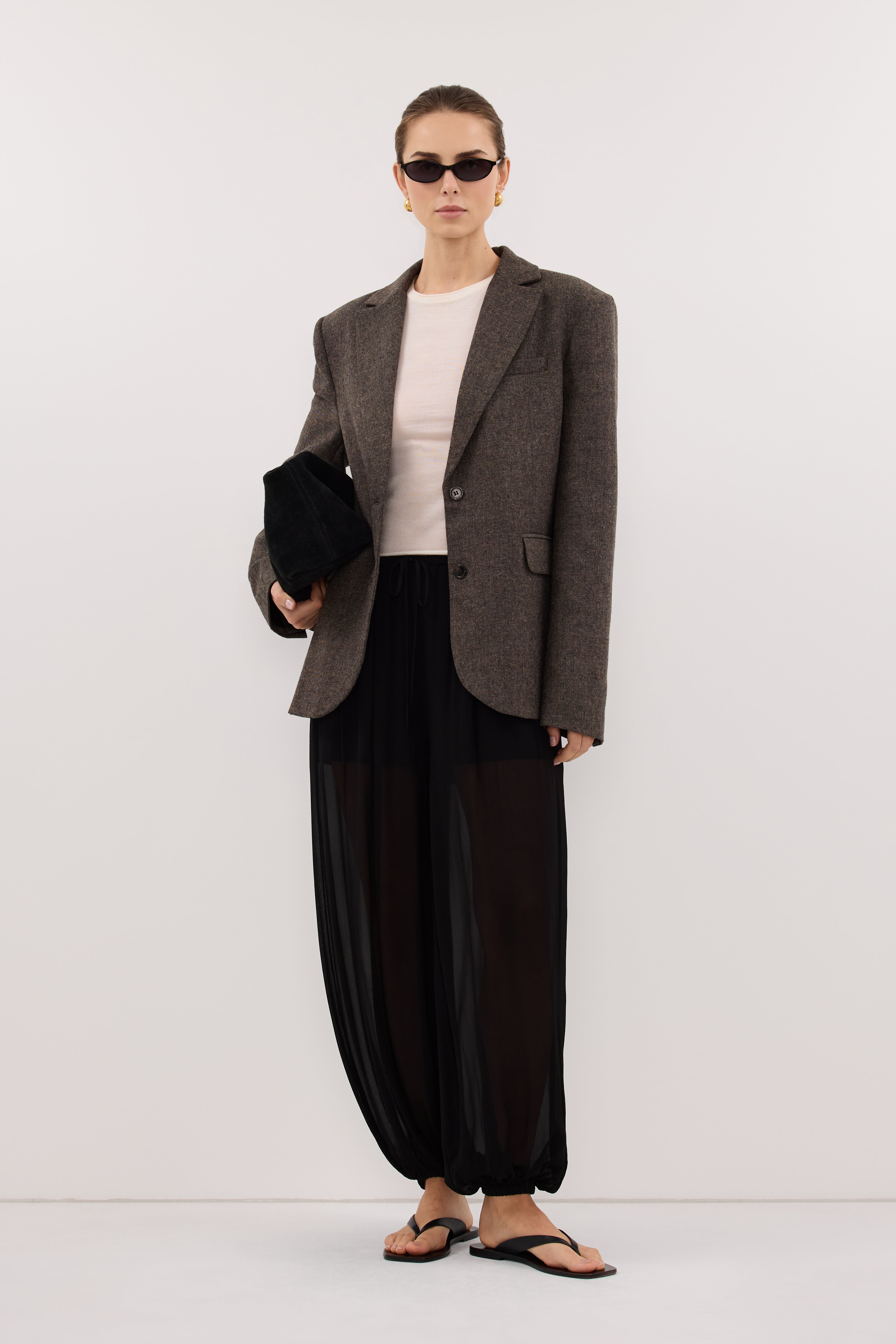 LUELLA BLACK BALLOON PANTS