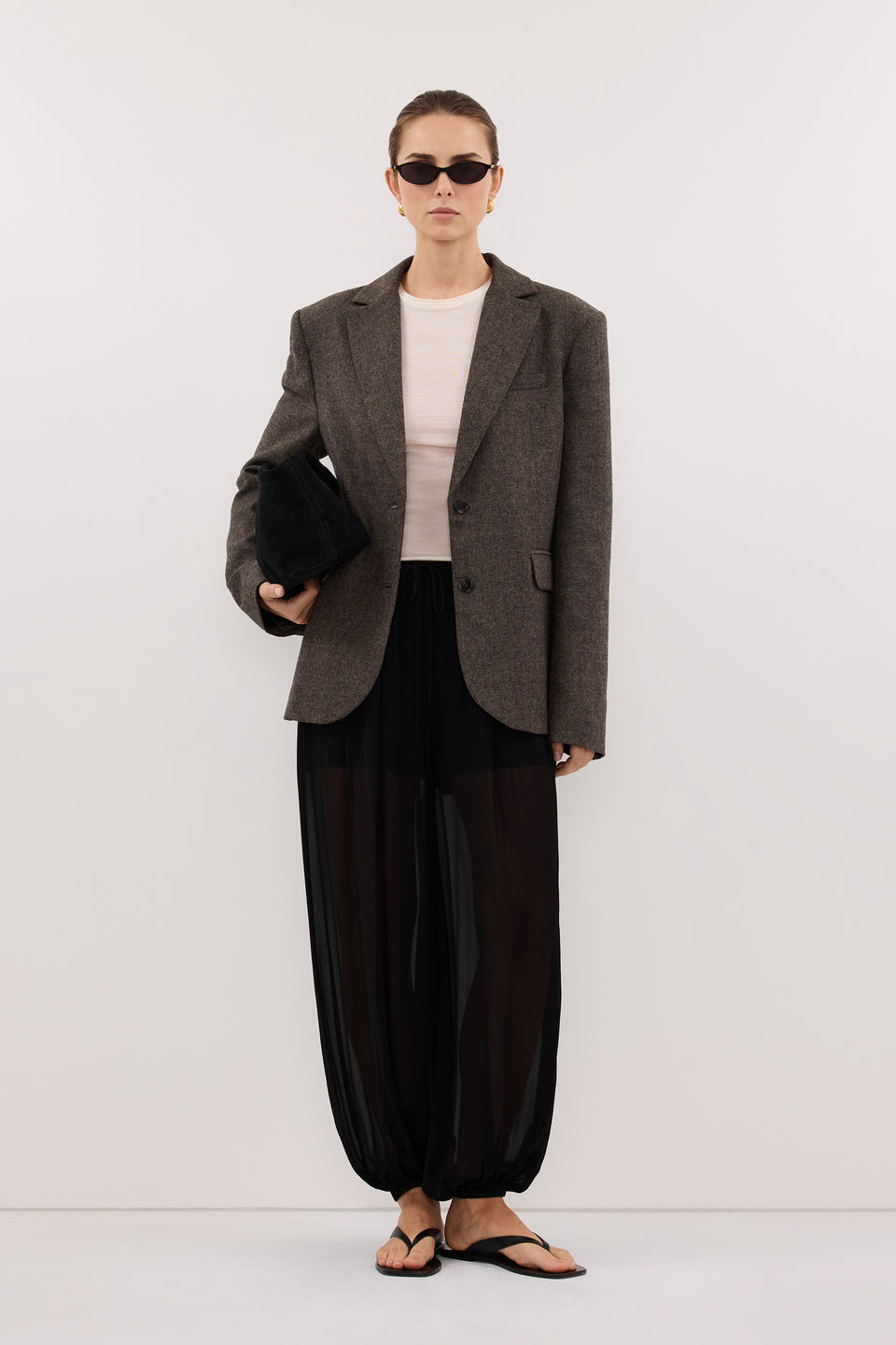 LUELLA BLACK BALLOON PANTS
