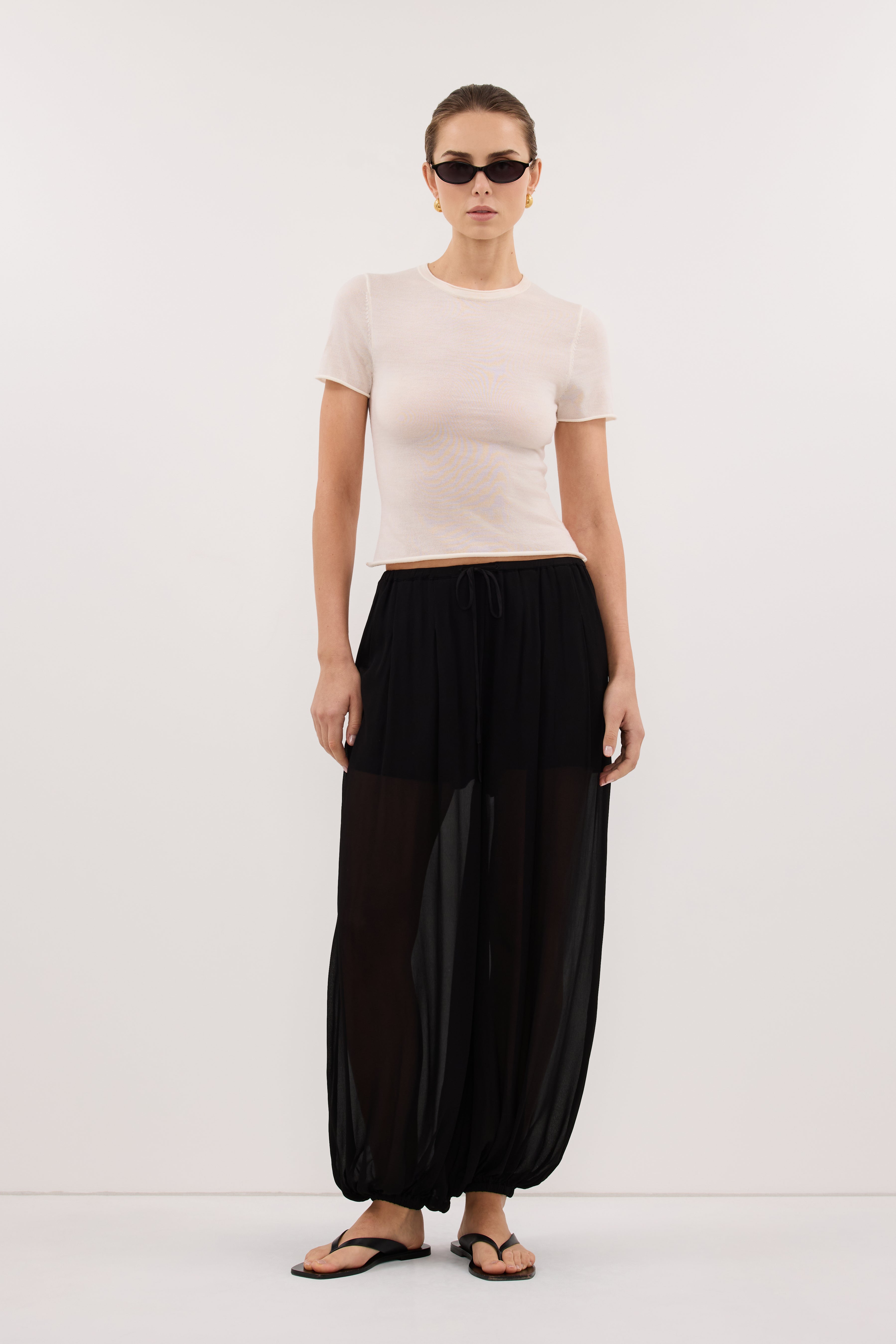 LUELLA BLACK BALLOON PANTS