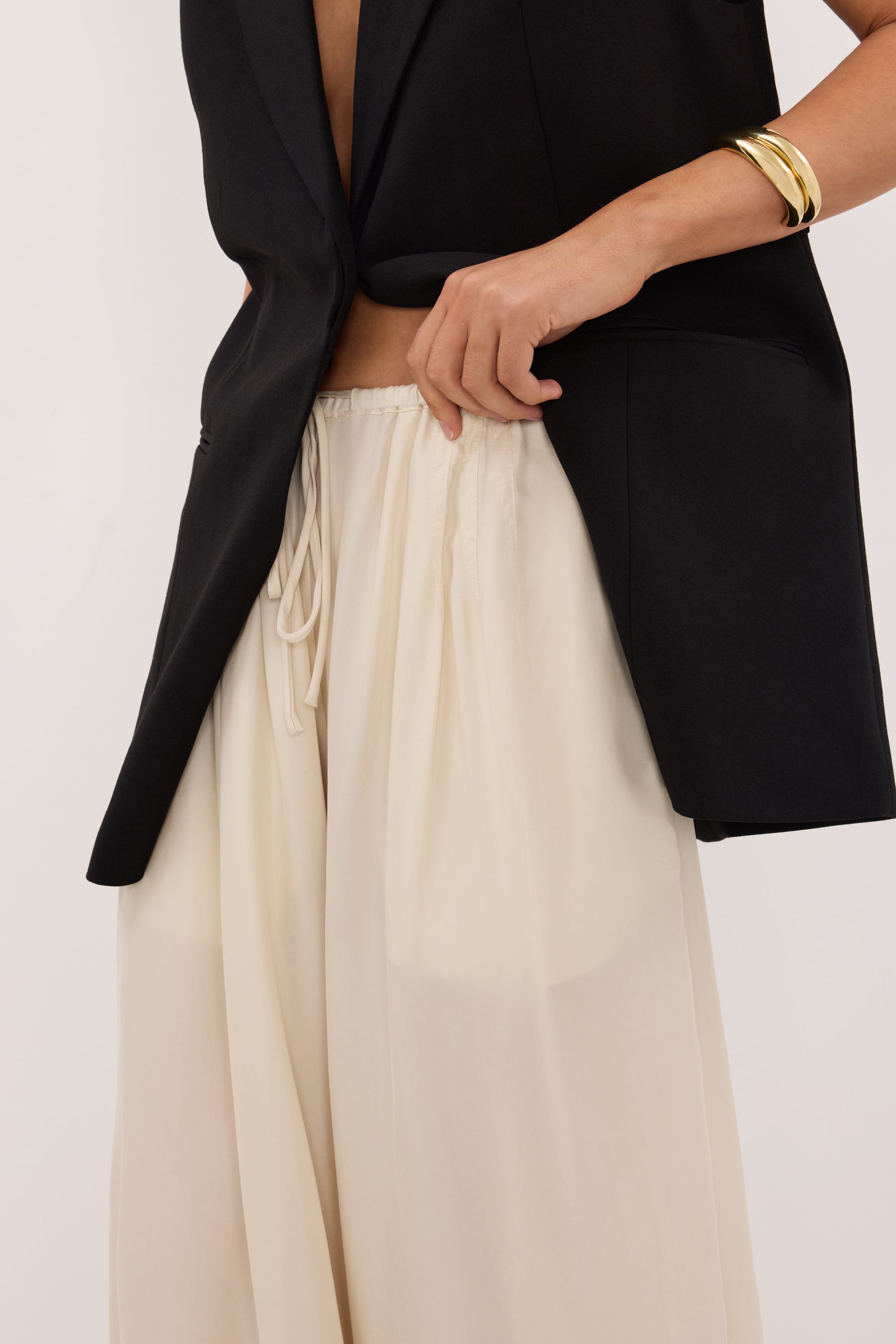FRANCIS SANDSTONE CUPRO BALLOON PANT