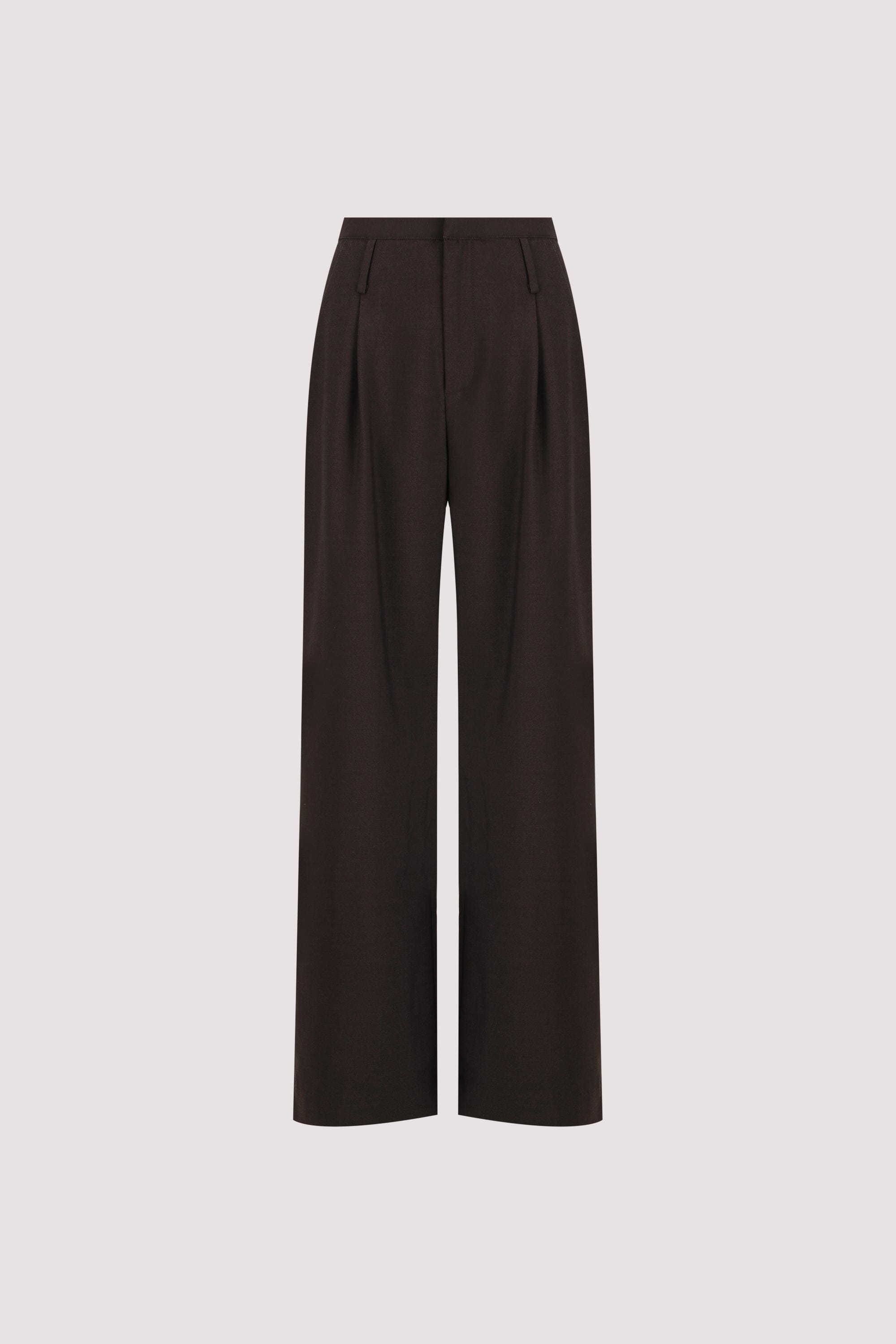 MONIQUE PEAT CHOC TAILORED PANT