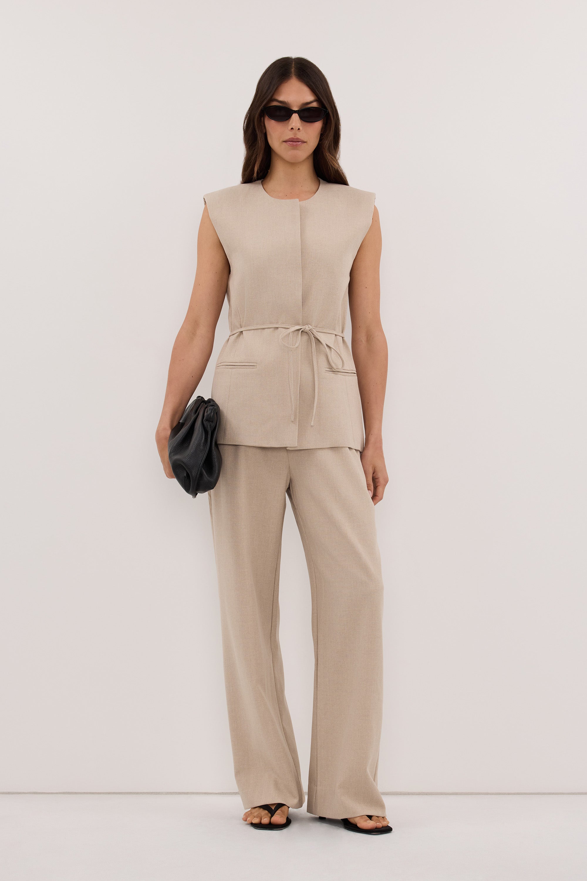 TRINITY OAT TAILORED PANT