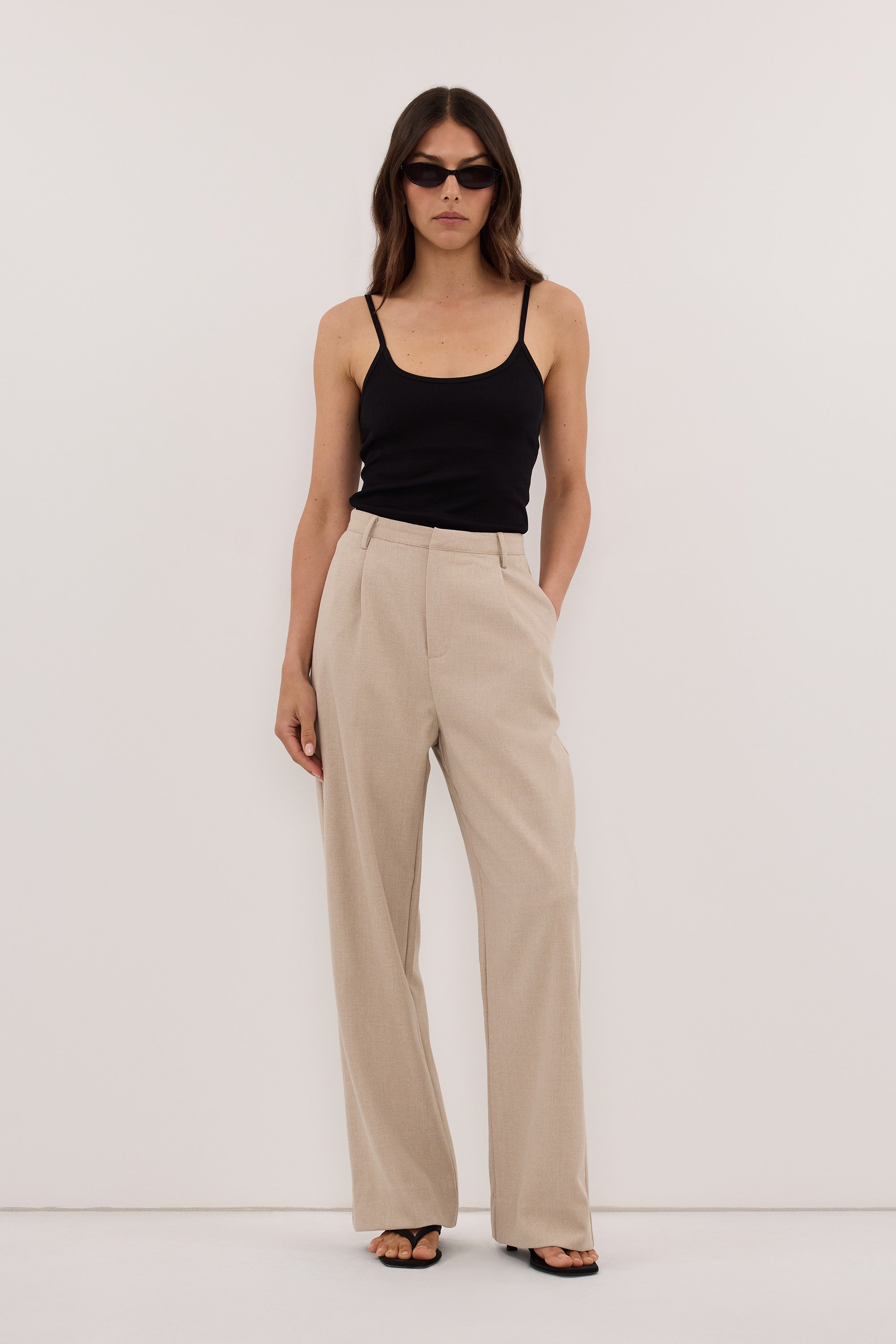 TRINITY OAT TAILORED PANT