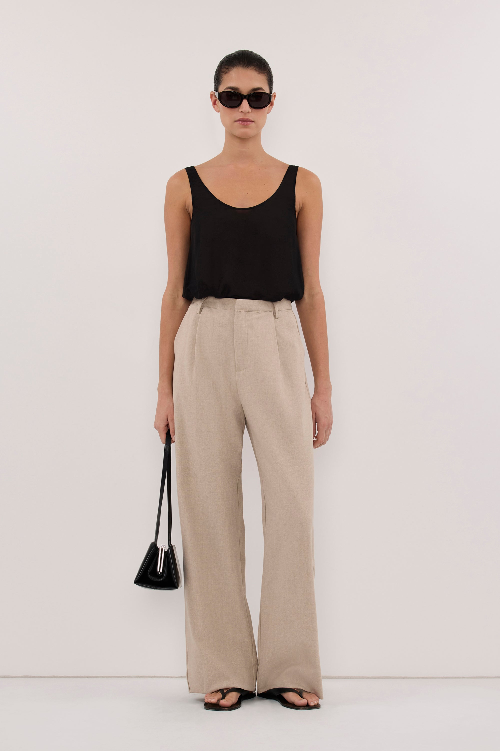 TRINITY OAT TAILORED PANT