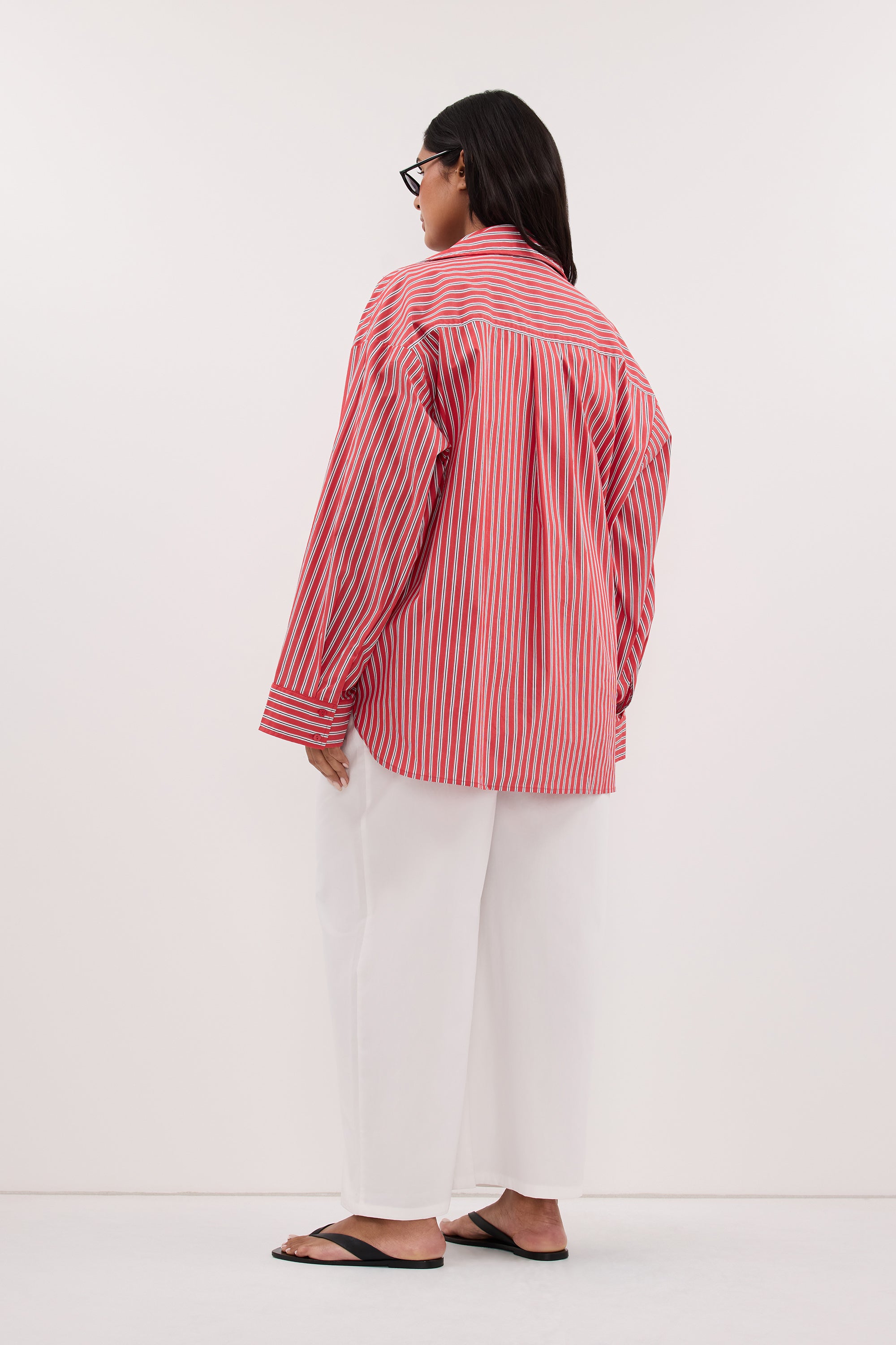 ZAHARA WHITE COTTON PANT