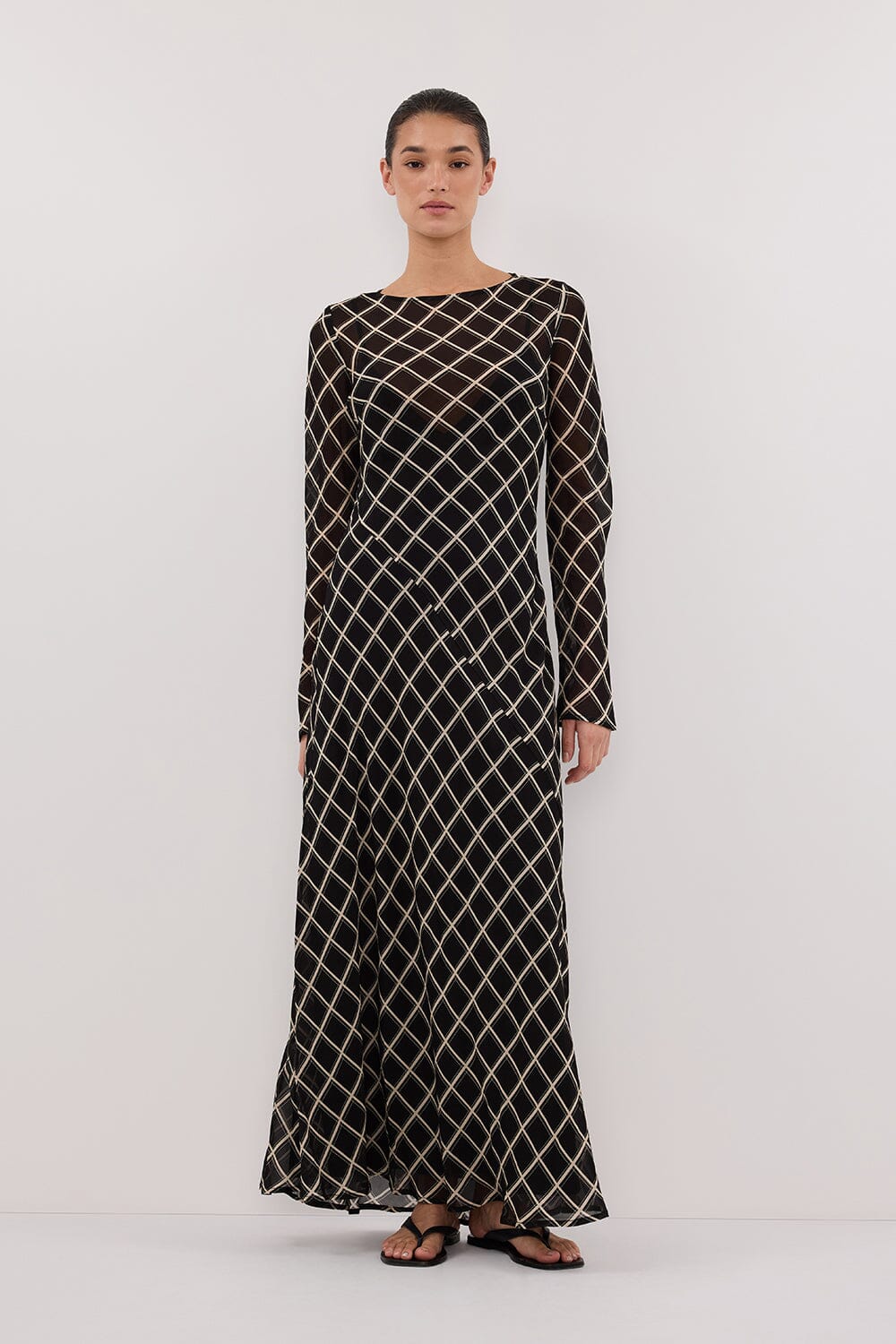 ARLINGTON BLACK GGT MIDI DRESS Clothing DISSH Boutiques 16 BLACK 