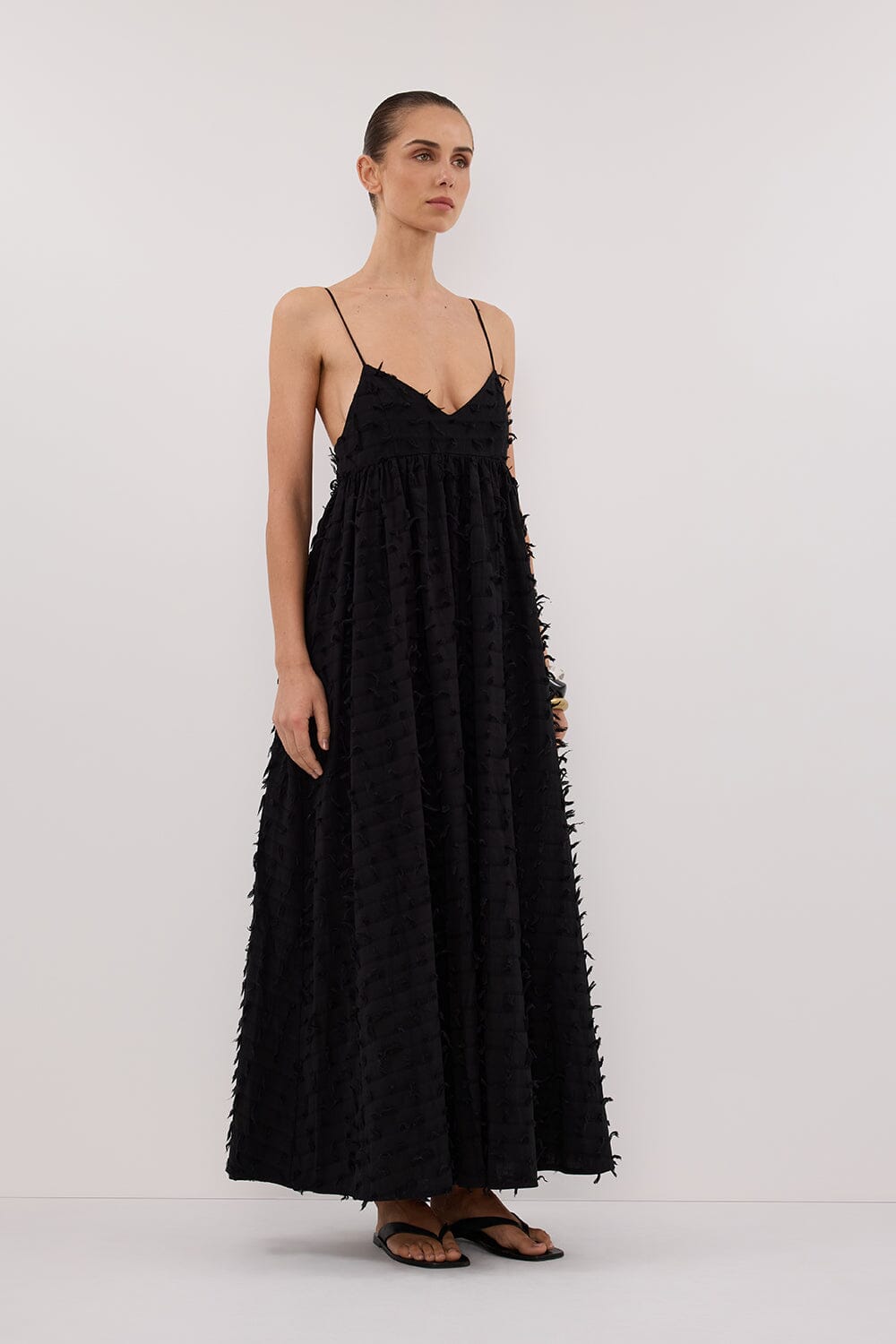 PALOMA BLACK BABYDOLL DRESS Clothing DISSH Boutiques 