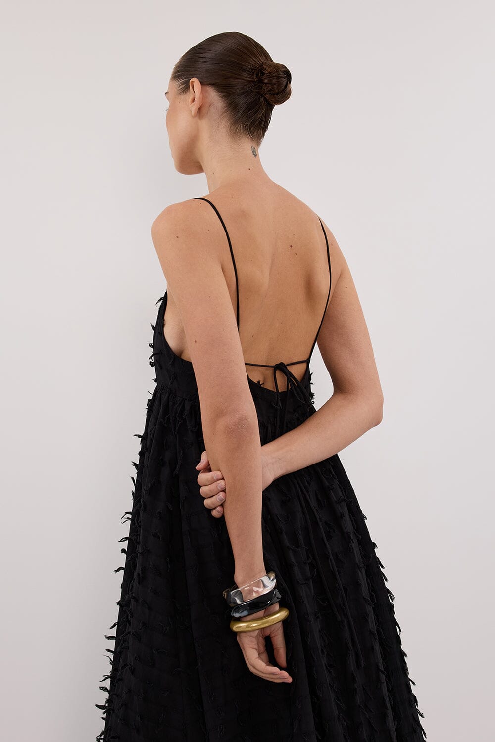 PALOMA BLACK BABYDOLL DRESS Clothing DISSH Boutiques 