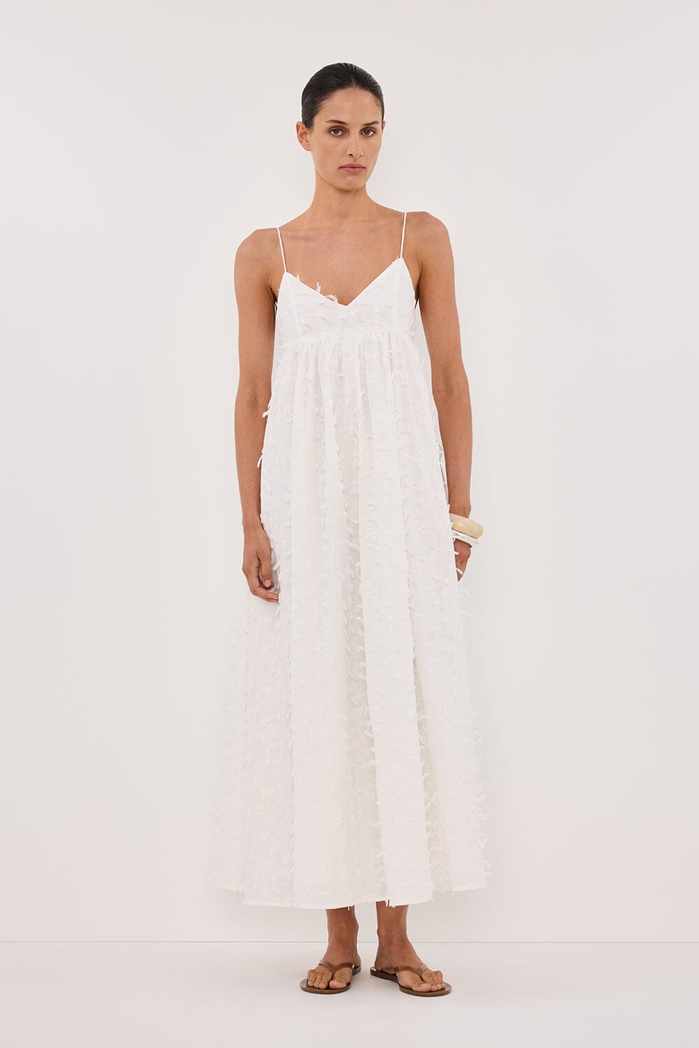 PALOMA WHITE BABYDOLL DRESS Clothing DISSH Boutiques 