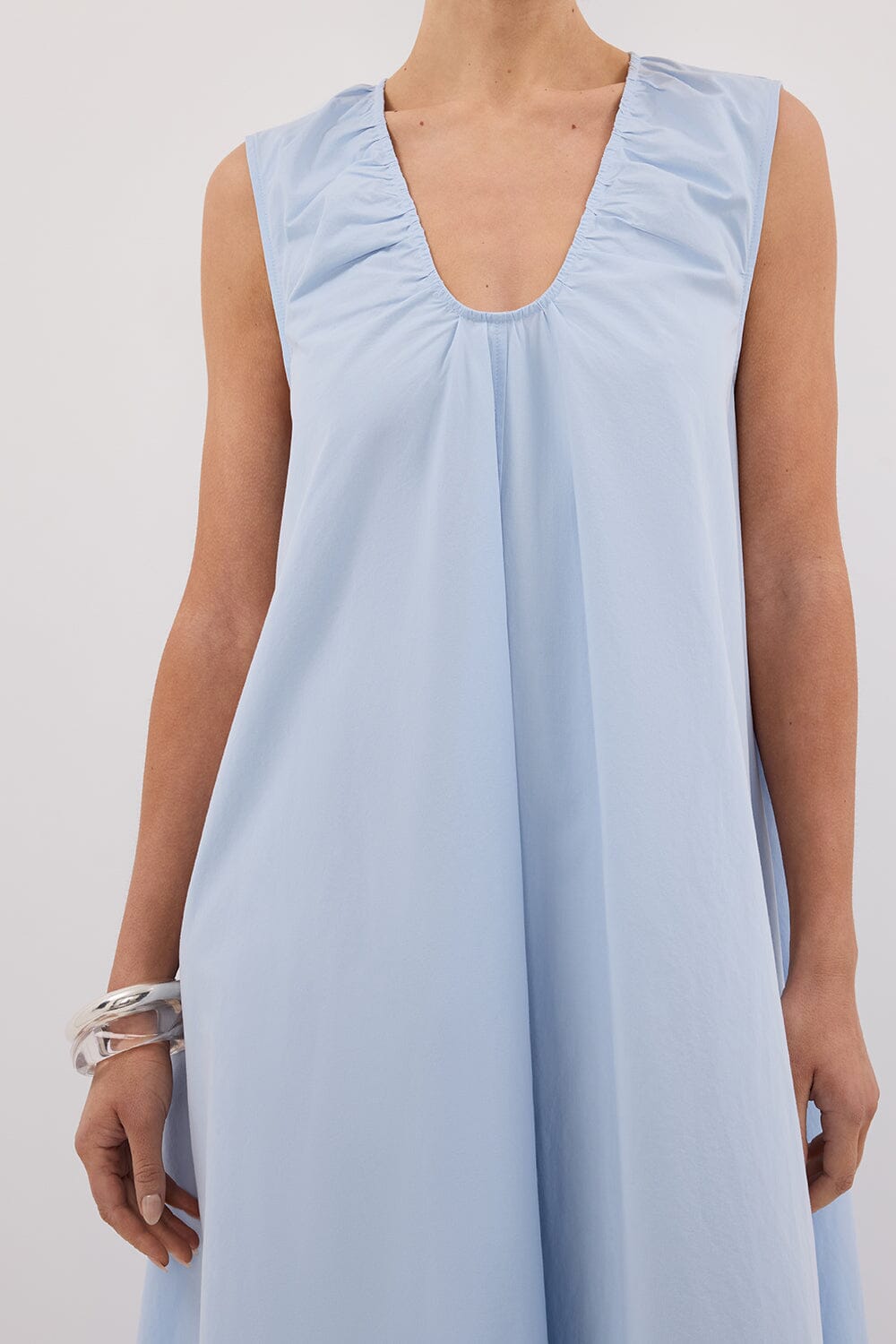 GABBY CORNFLOWER COTTON MIDI DRESS Clothing DISSH Boutiques 