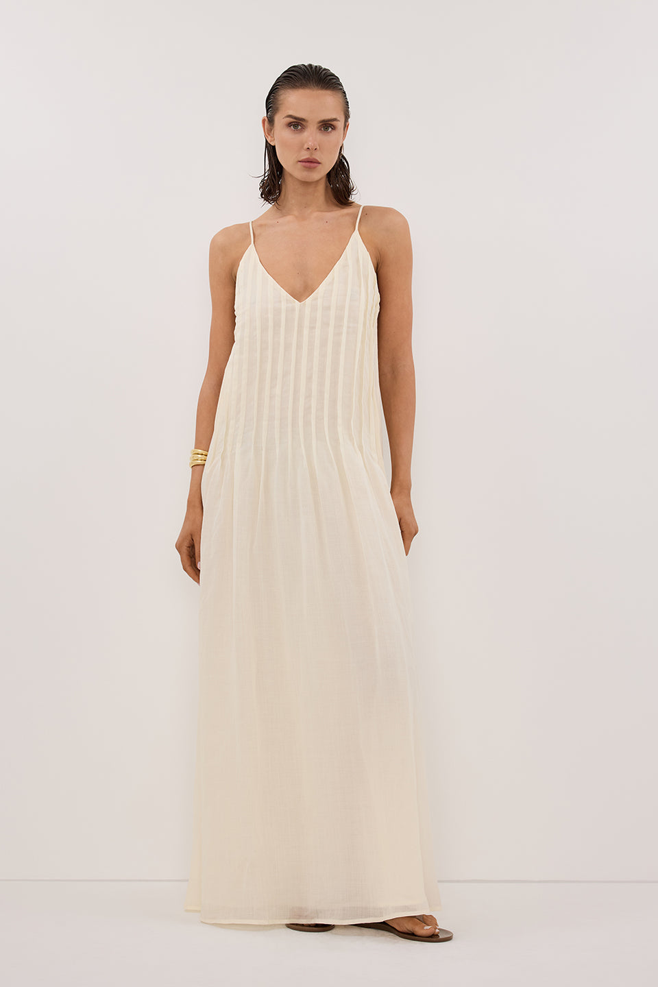 TAHLIA STRAW RAMIE MAXI DRESS - PRE ORDER Clothing DISSH Boutiques 6 STRAW 
