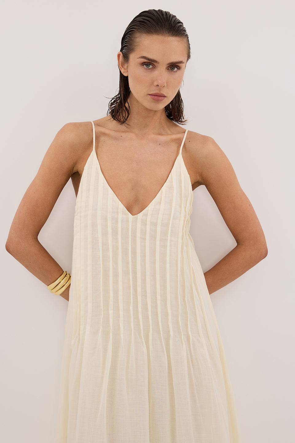 TAHLIA STRAW RAMIE MAXI DRESS - PRE ORDER Clothing DISSH Boutiques 