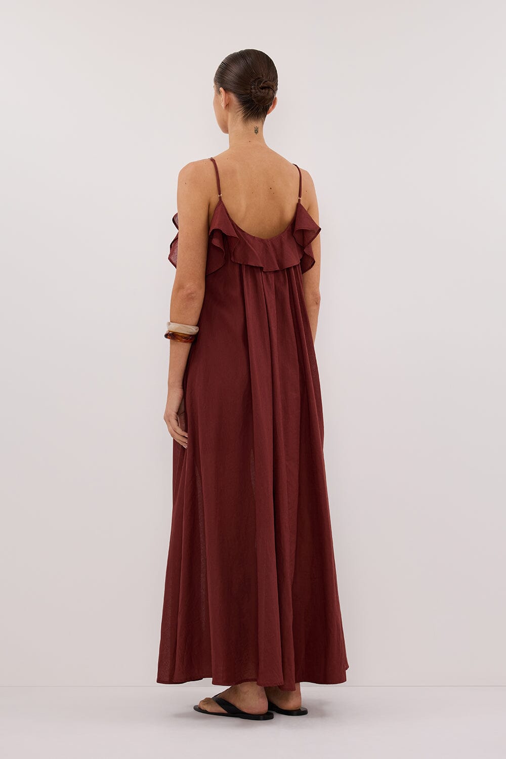 CAPRI SAHARA LINEN BLEND MAXI DRESS Clothing DISSH Boutiques 