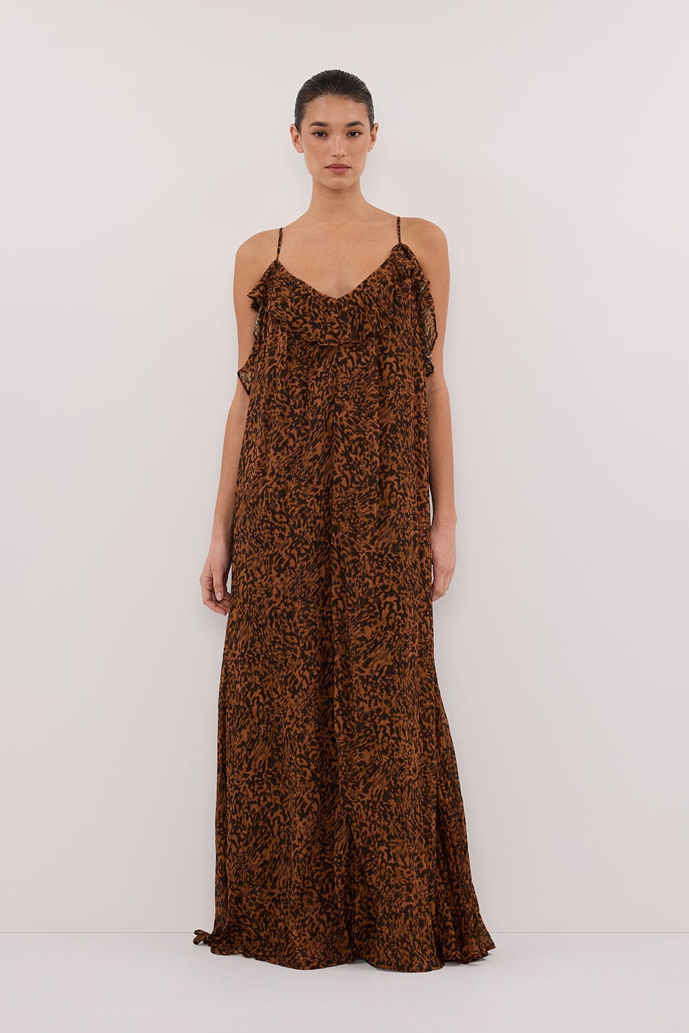 TERRA CAPRI SLEEVELESS MAXI DRESS Clothing DISSH Boutiques 