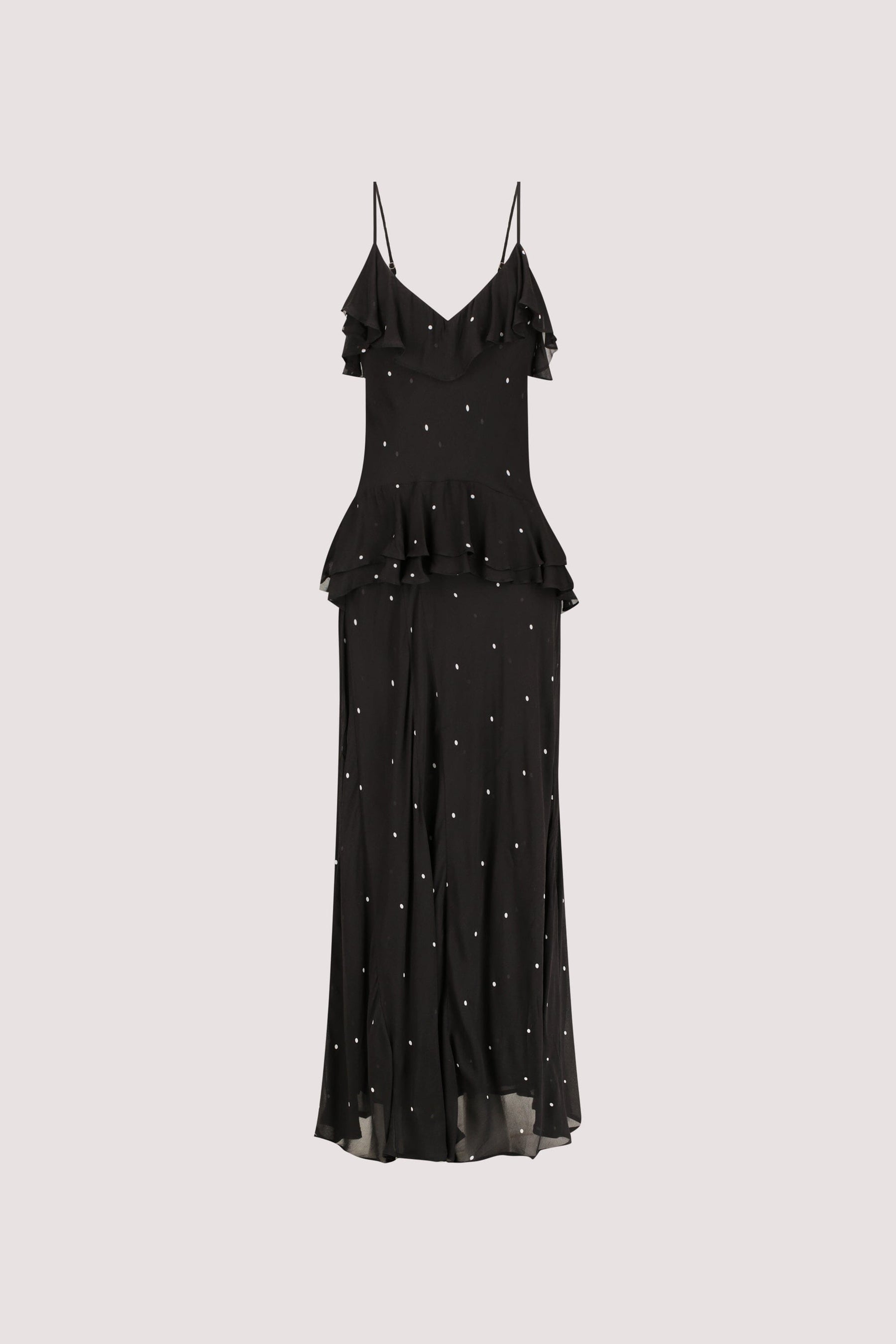 MELROSE BLACK SPOT MAXI DRESS Clothing DISSH Boutiques 