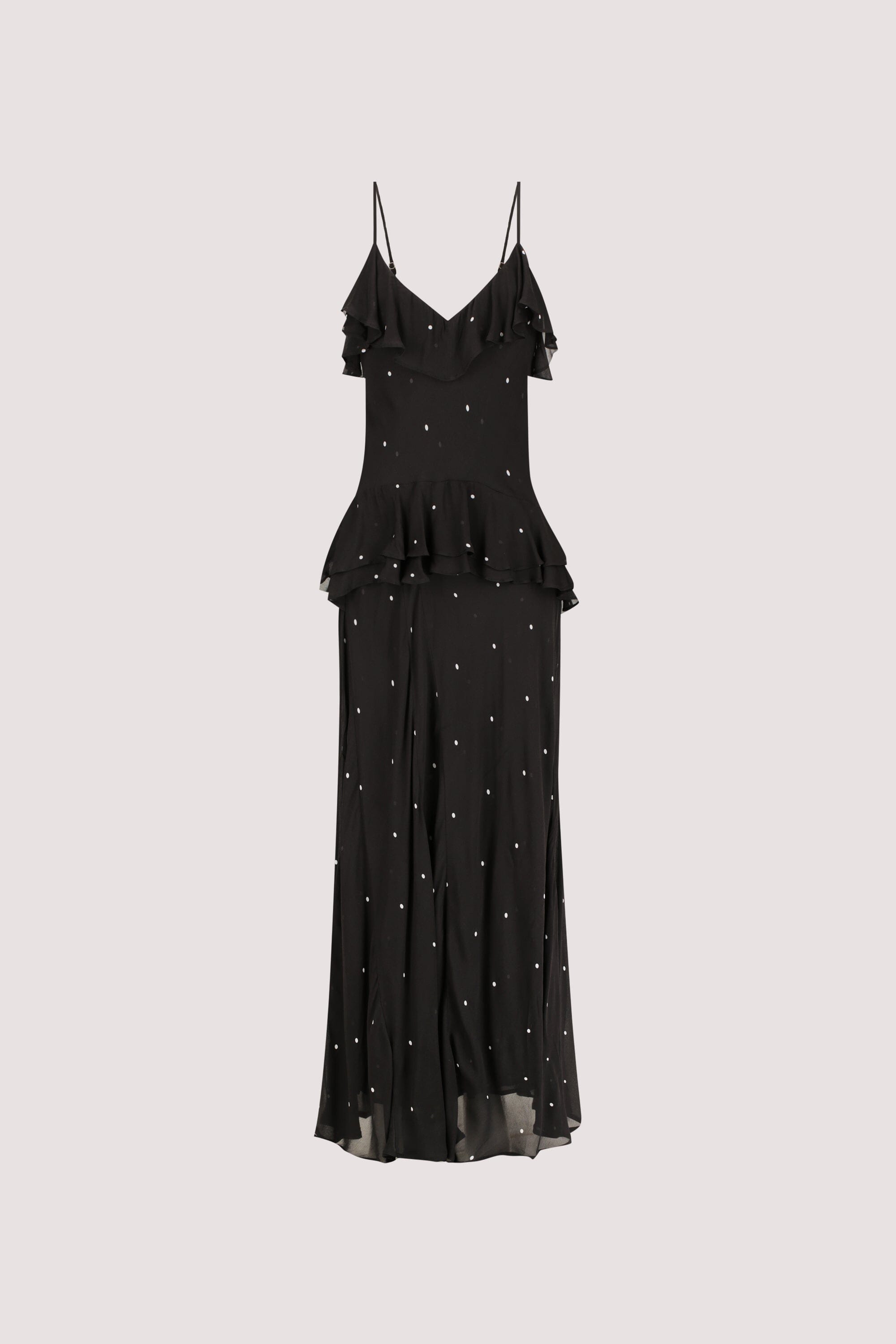MELROSE BLACK SPOT MAXI DRESS Clothing DISSH Boutiques 