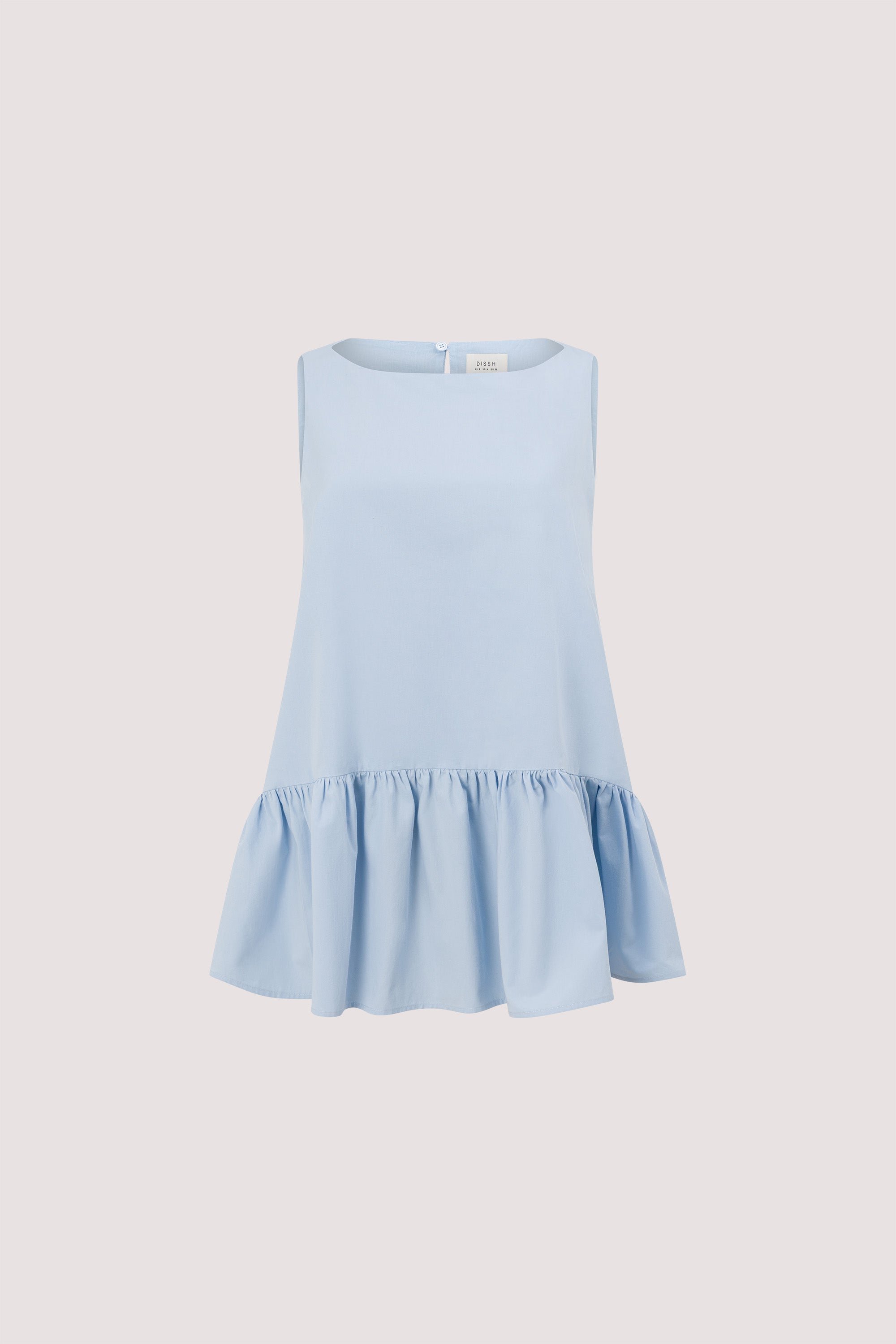 JO CORNFLOWER DROP WAIST MINI DRESS