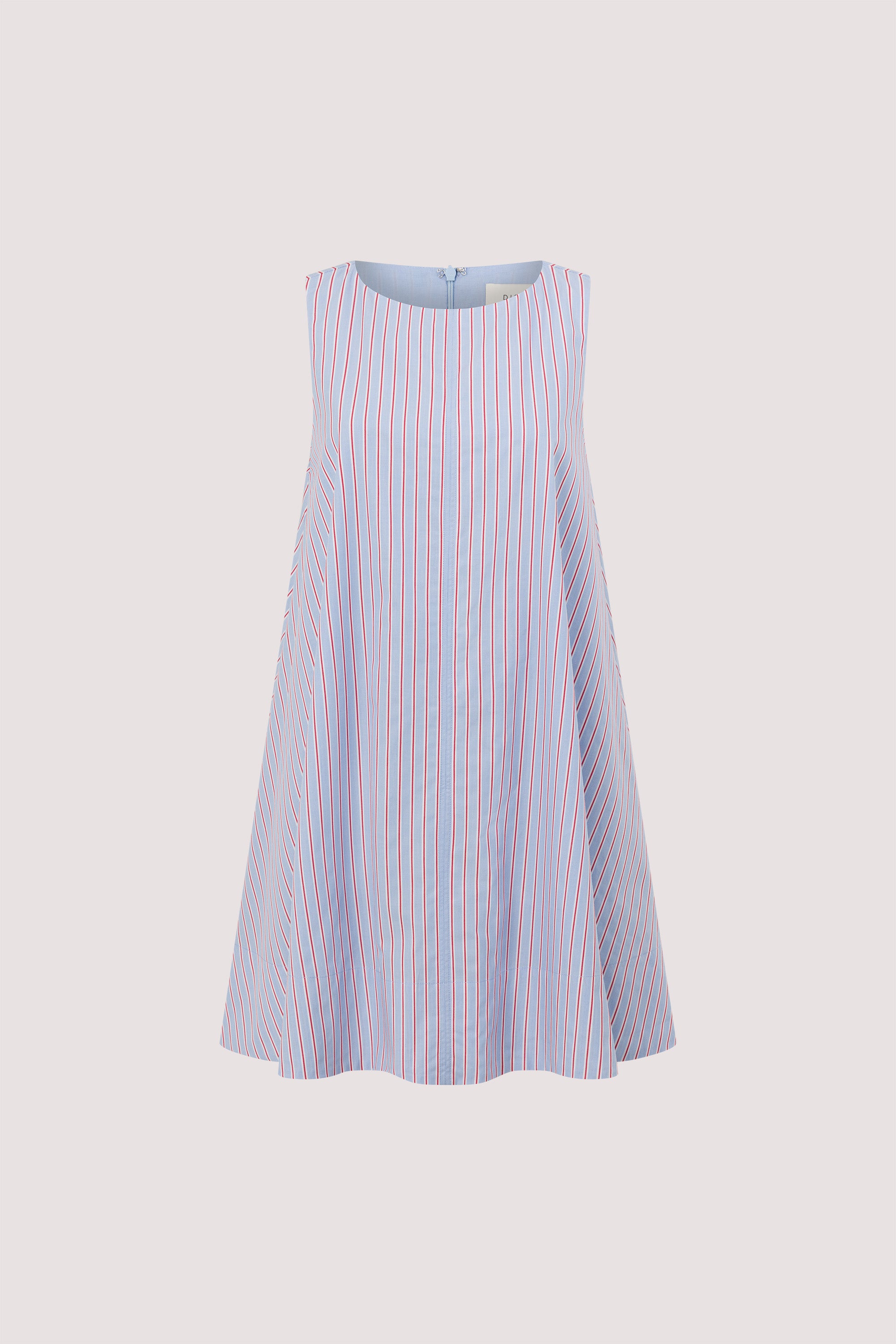 ORSON BLUE STRIPE COTTON MINI DRESS