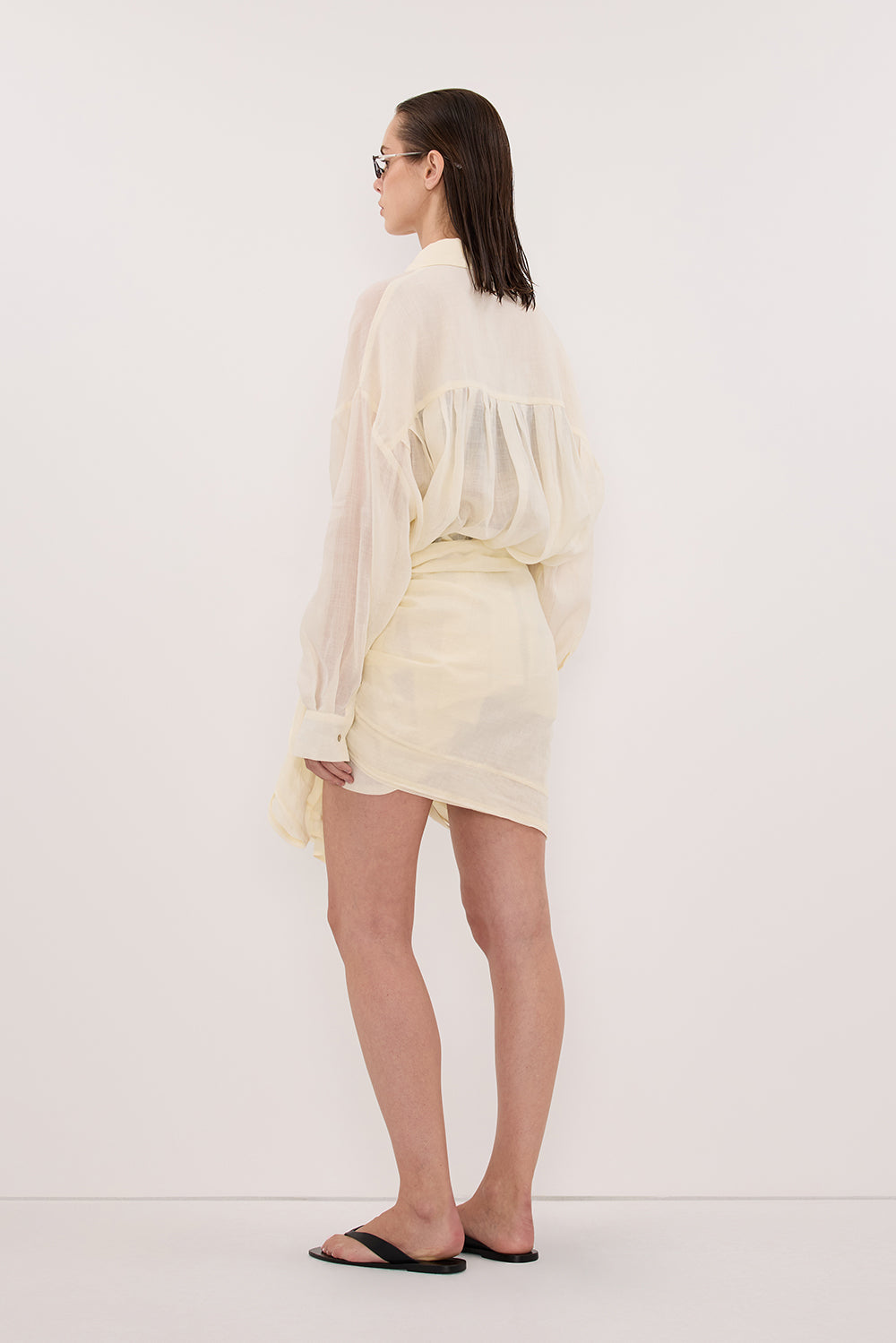 TROPEZ STRAW RAMIE SARONG