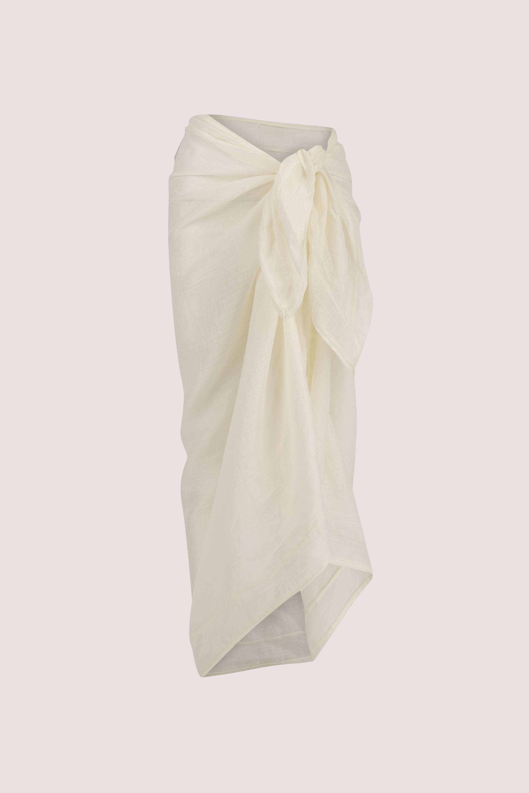 TROPEZ STRAW RAMIE SARONG Clothing DISSH Boutiques 
