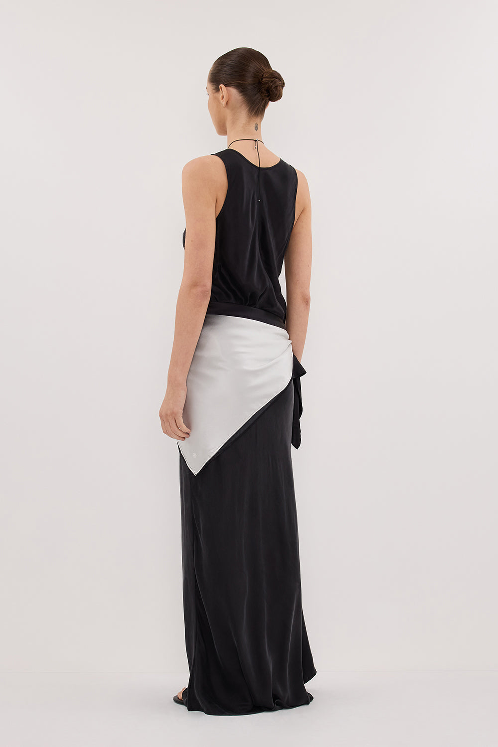 HUXLEY OMBRE SILK SCARF TOP Clothing DISSH Boutiques 