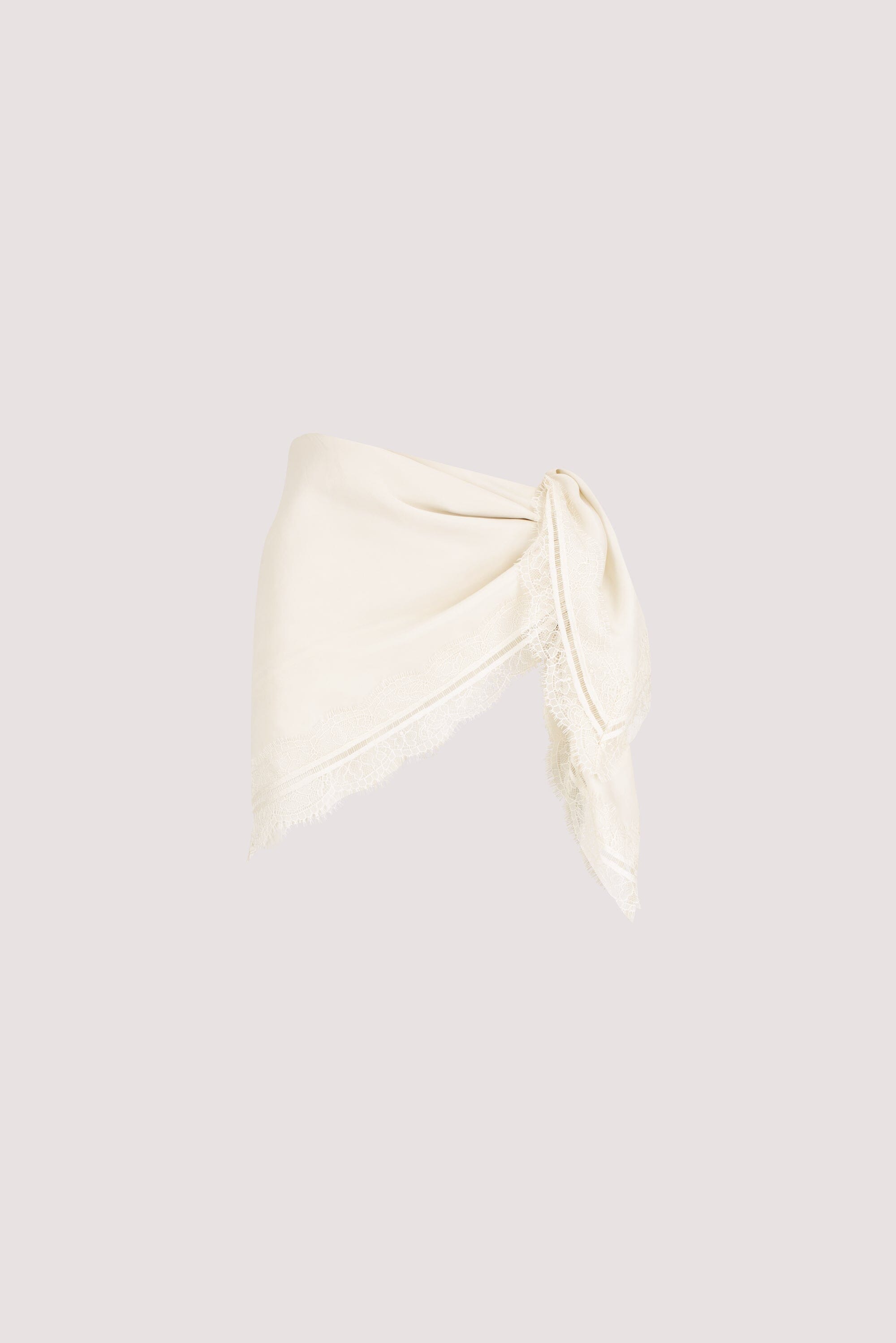 ANDREA SANDSTONE CUPRO LACE SCARF