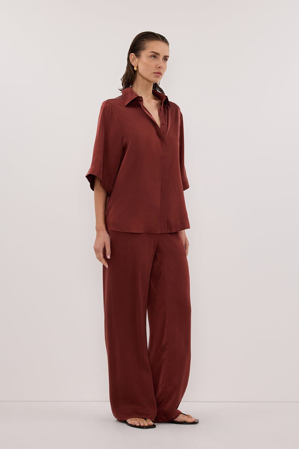 PERCY SAHARA SILK SHIRT