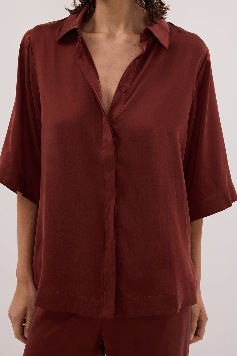 PERCY SAHARA SILK SHIRT