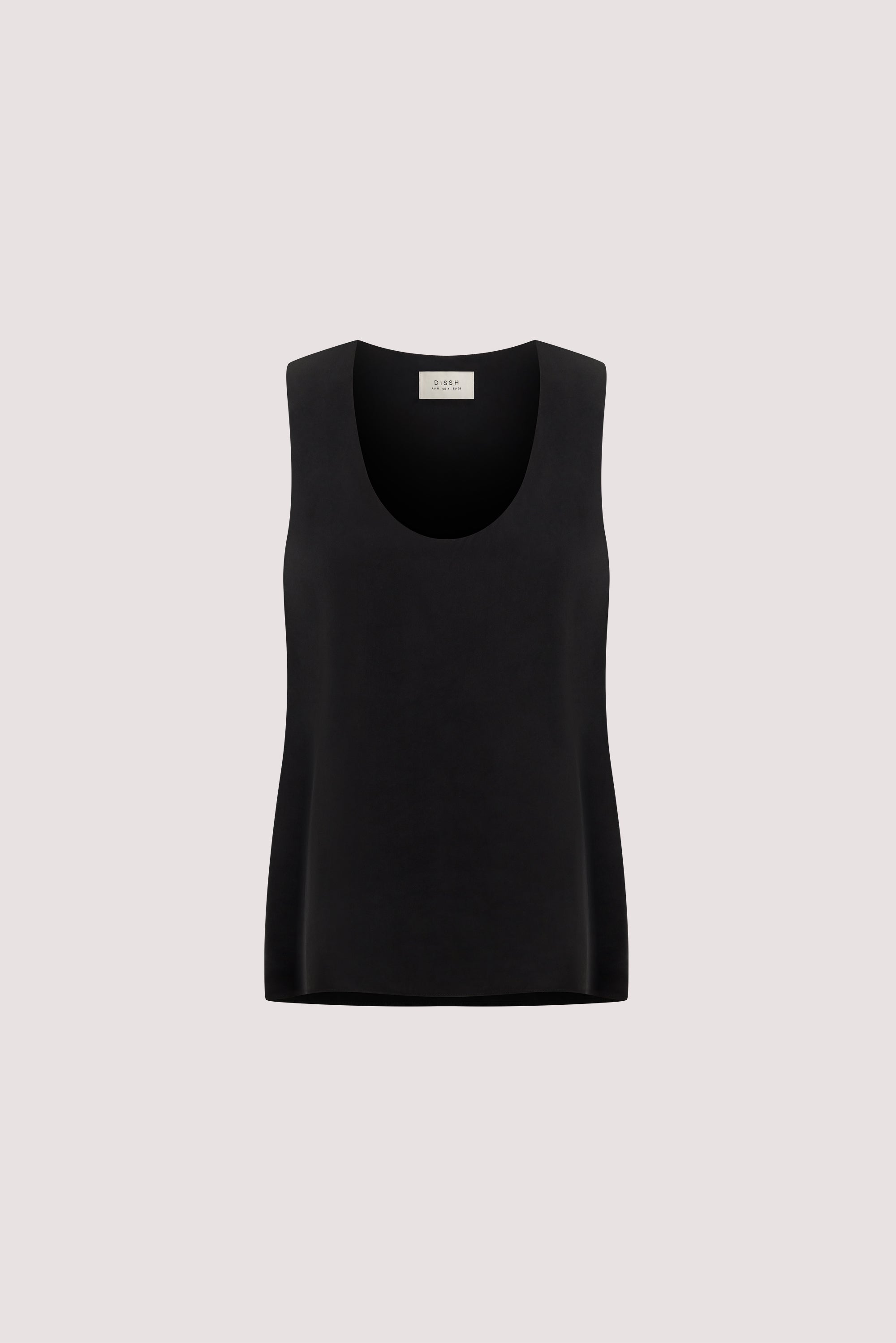 PALORA BLACK CUPRO TOP
