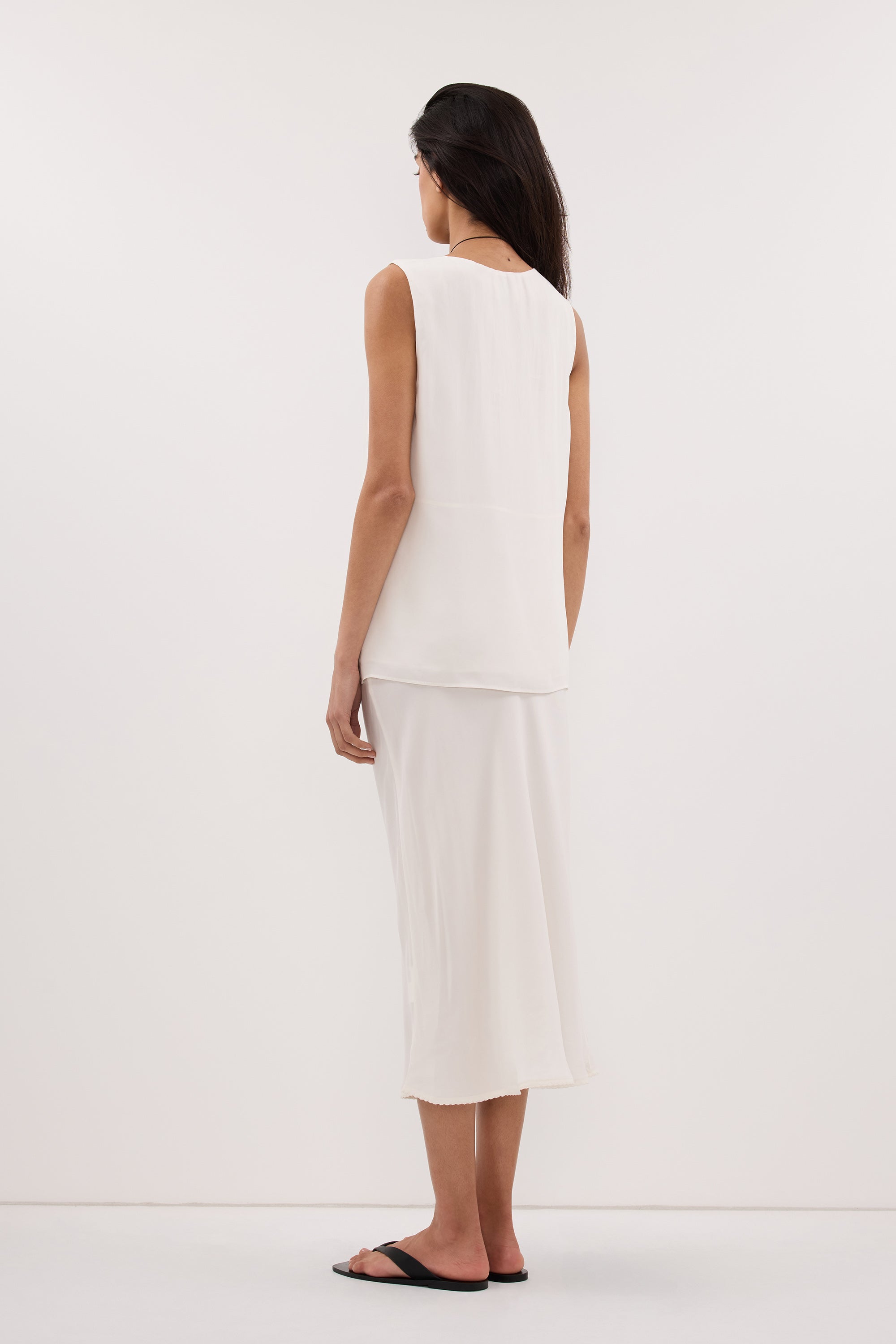 PALORA WHITE CUPRO TOP