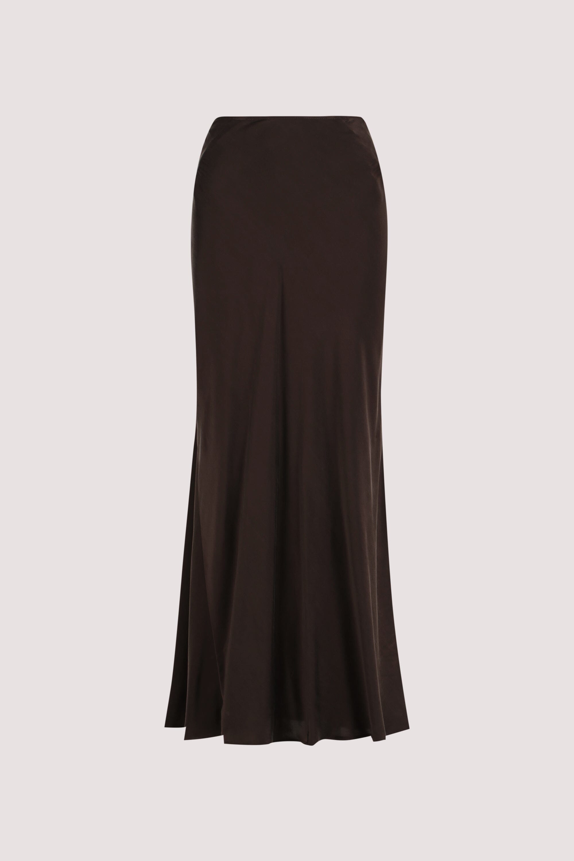 COLETTE BITTER CHOC SILK SKIRT Clothing DISSH Boutiques 