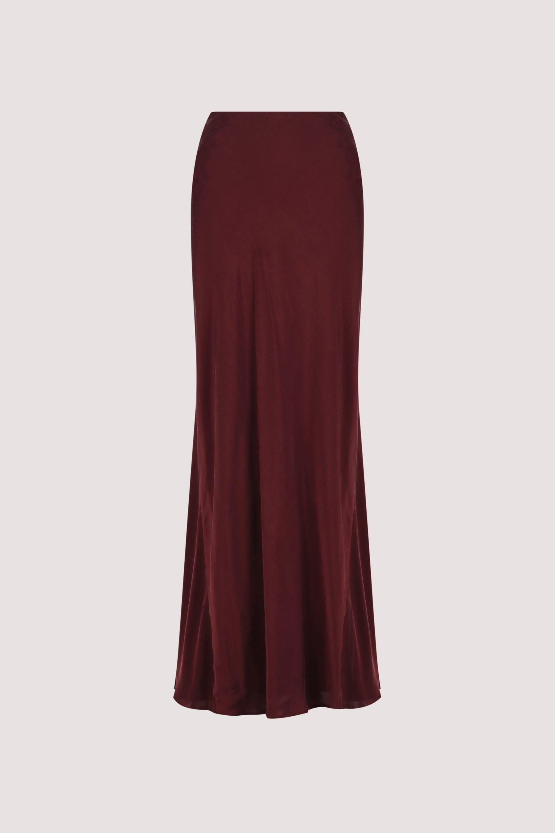 COLETTE MERLOT SILK MIDI SKIRT Clothing DISSH Boutiques 