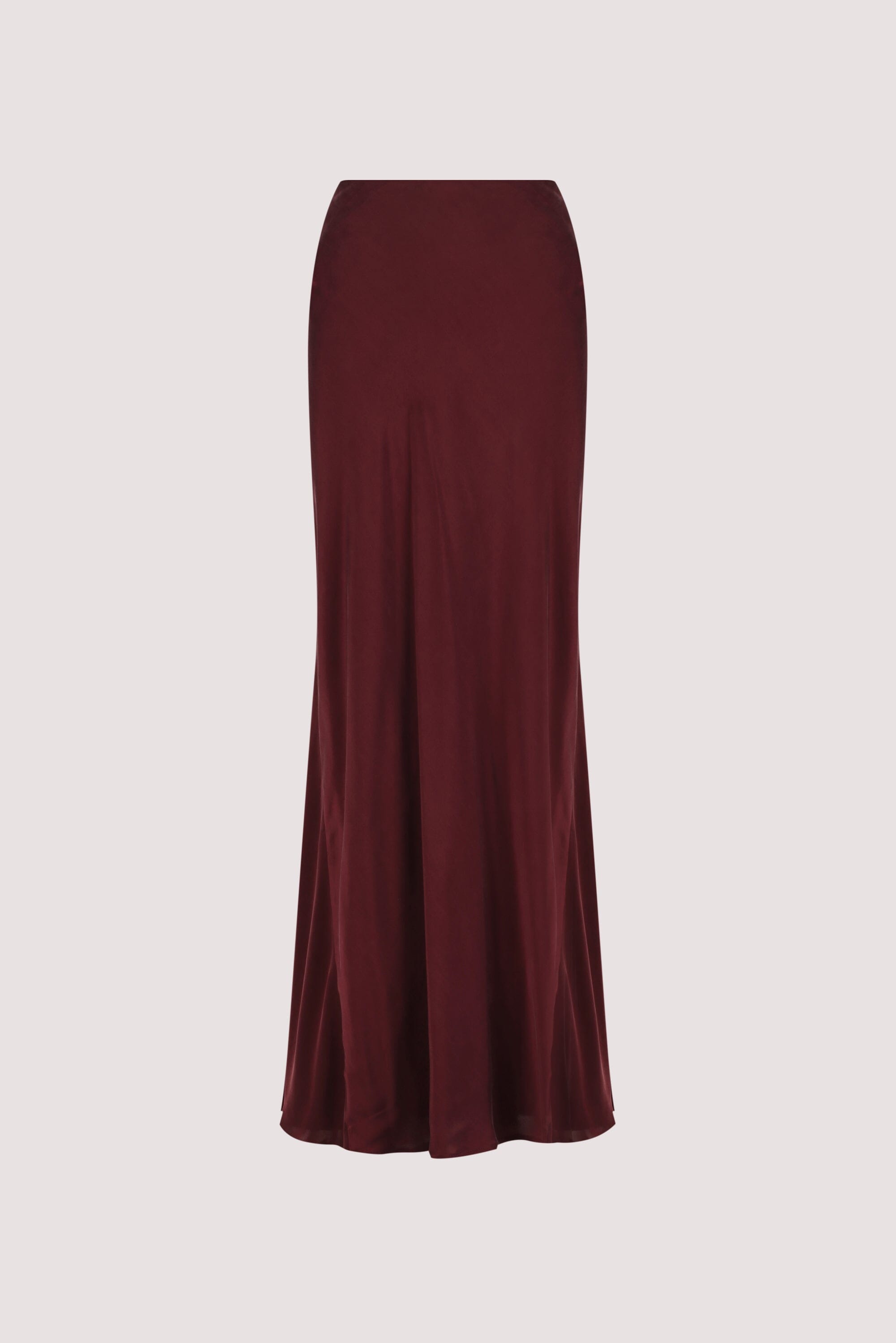 COLETTE MERLOT SILK MIDI SKIRT Clothing DISSH Boutiques 