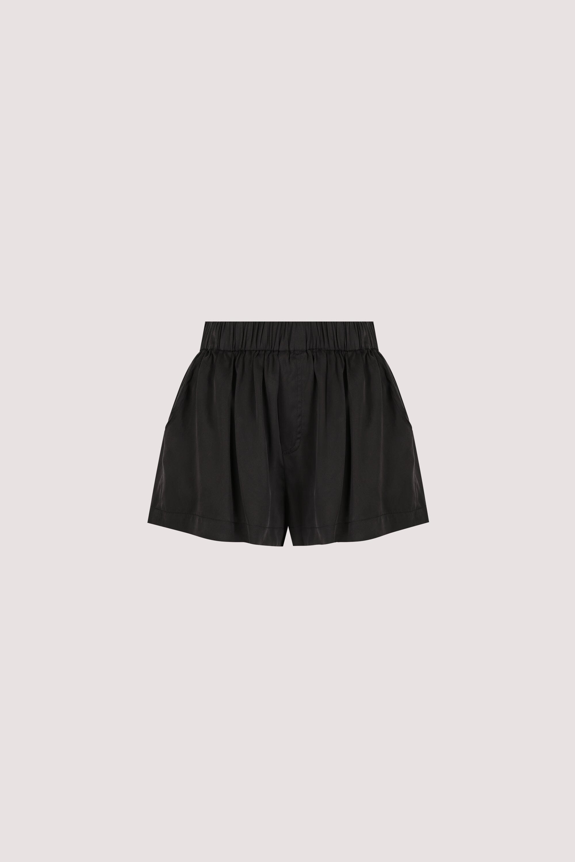 ISLA BLACK SILK SHORT