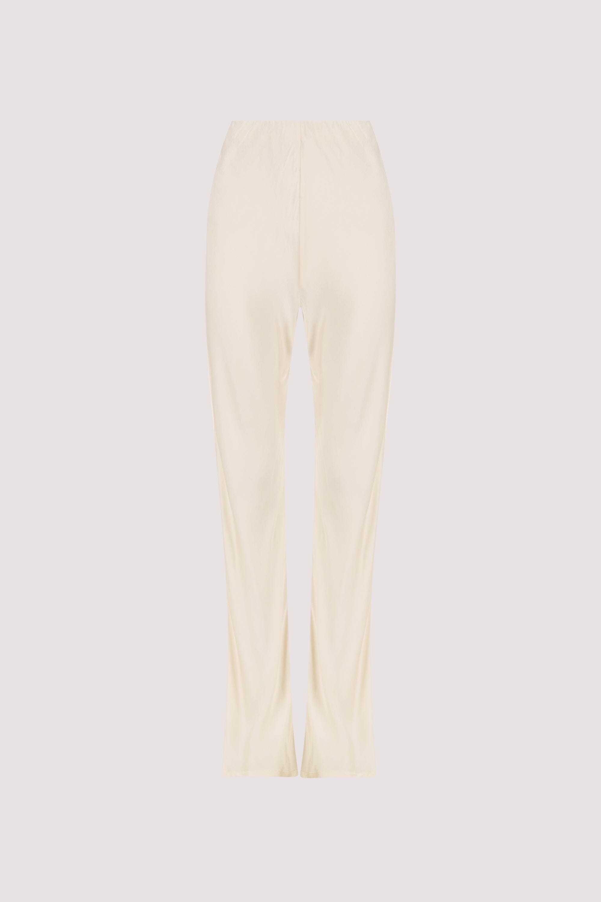 NIKKI CREAM SATIN BIAS PANT Clothing DISSH Boutiques 