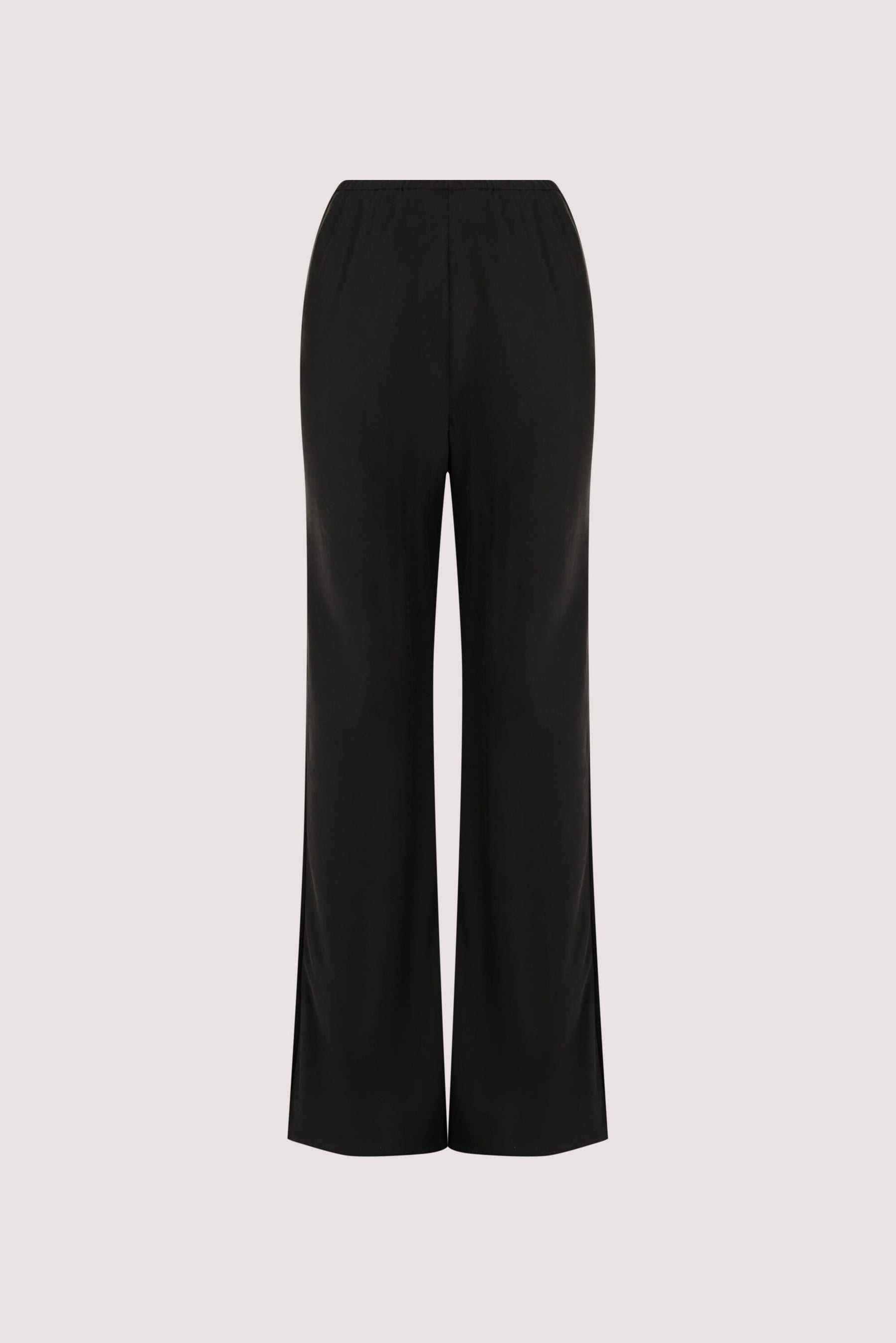 KYRA BLACK SILK BIAS PANTS Clothing DISSH Boutiques 