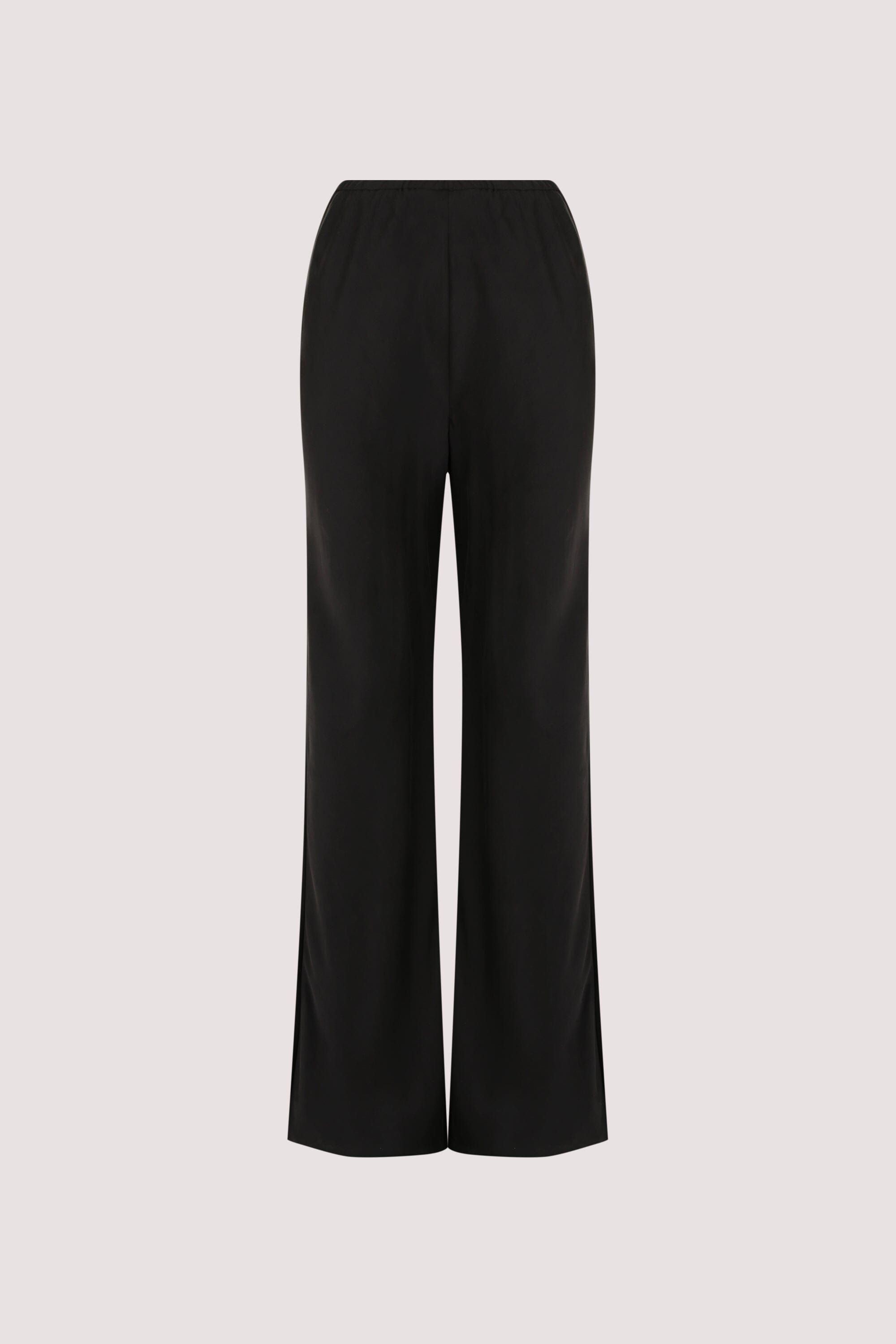 KYRA BLACK SILK BIAS PANTS Clothing DISSH Boutiques 