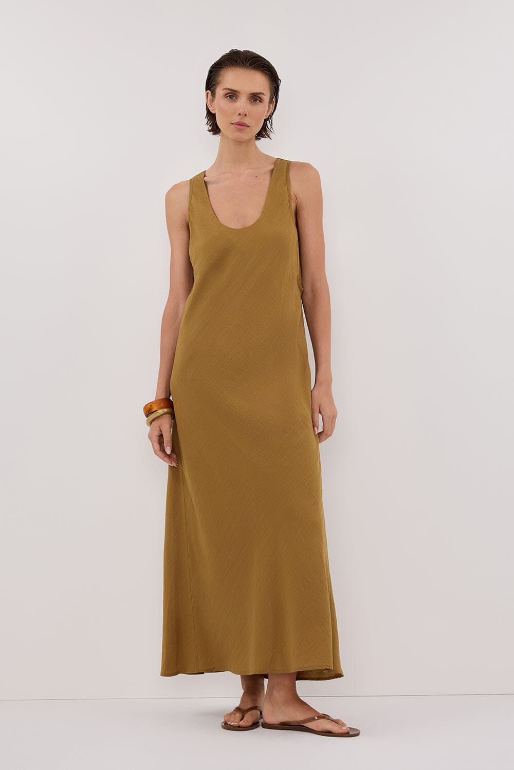 SHILOH FERN SCOOP NECK DRESS Clothing DISSH Boutiques 6 FERN 