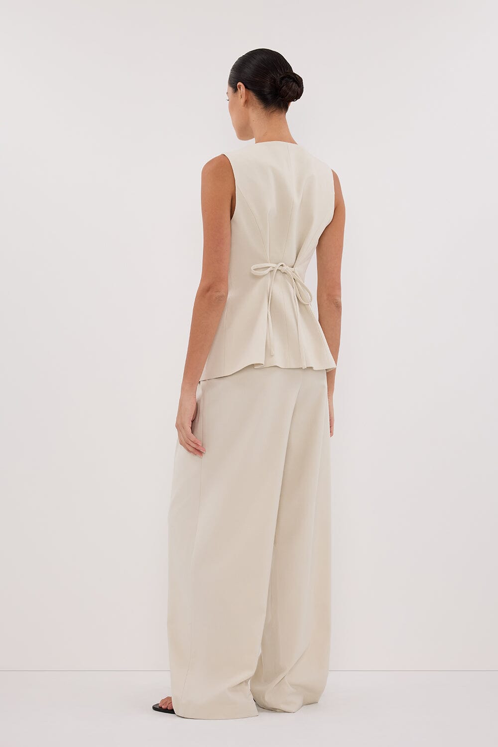 REN PLASTER SIDE BUTTON VEST Clothing DISSH Boutiques 