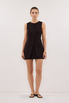 MONIQUE PEAT CHOC TAILORED VEST